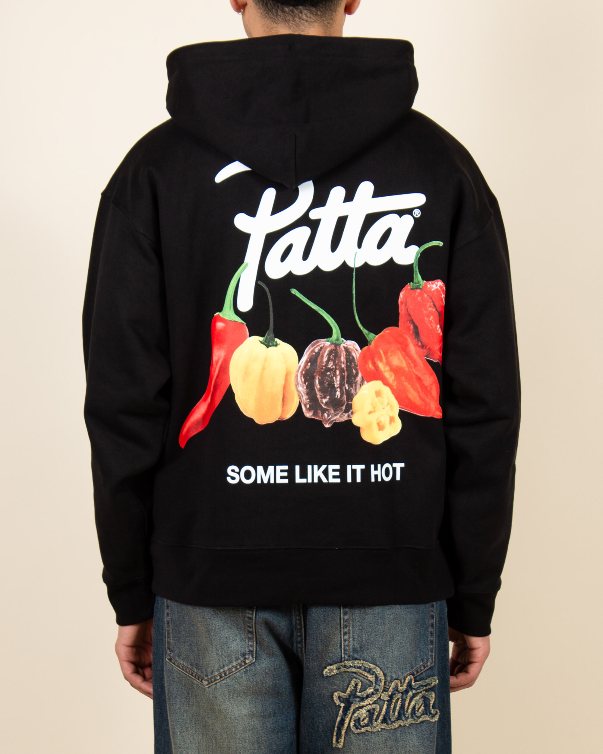 Patta Fovever And Always Boxy Hooded Sweater (Black)