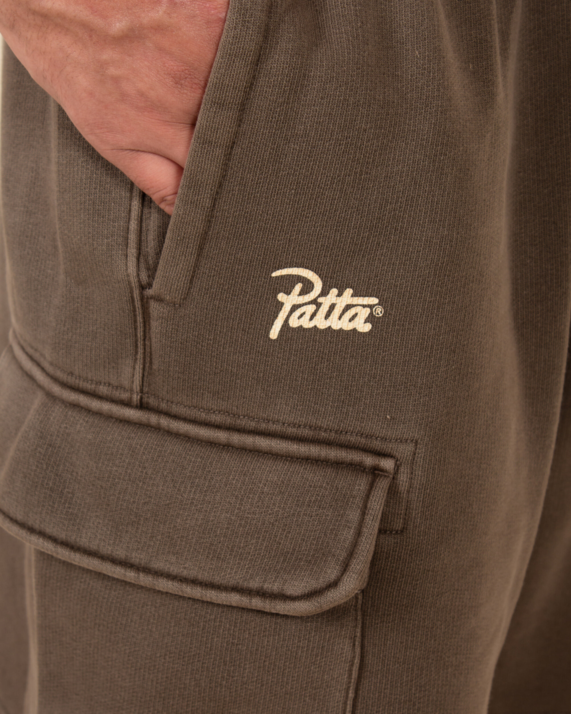 Patta Classic Washed Cargo Jogging Shorts - Morel