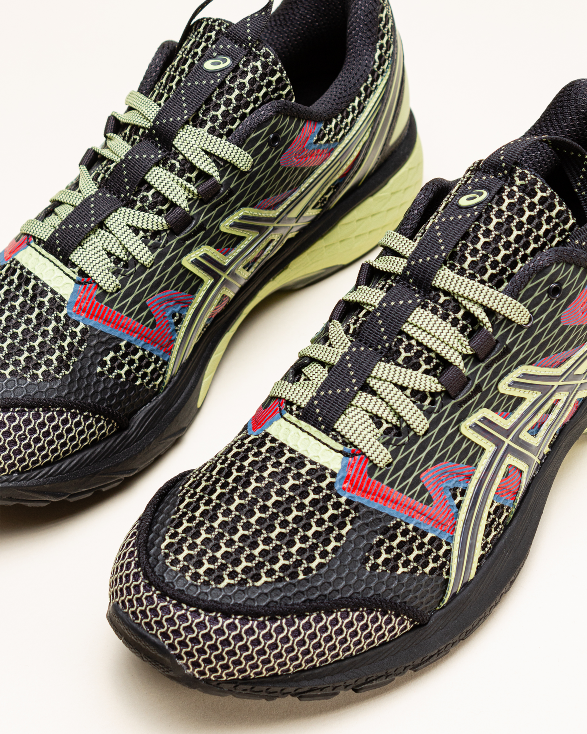 Asics US4-S Gel-Terrain - Black/Neon Lime