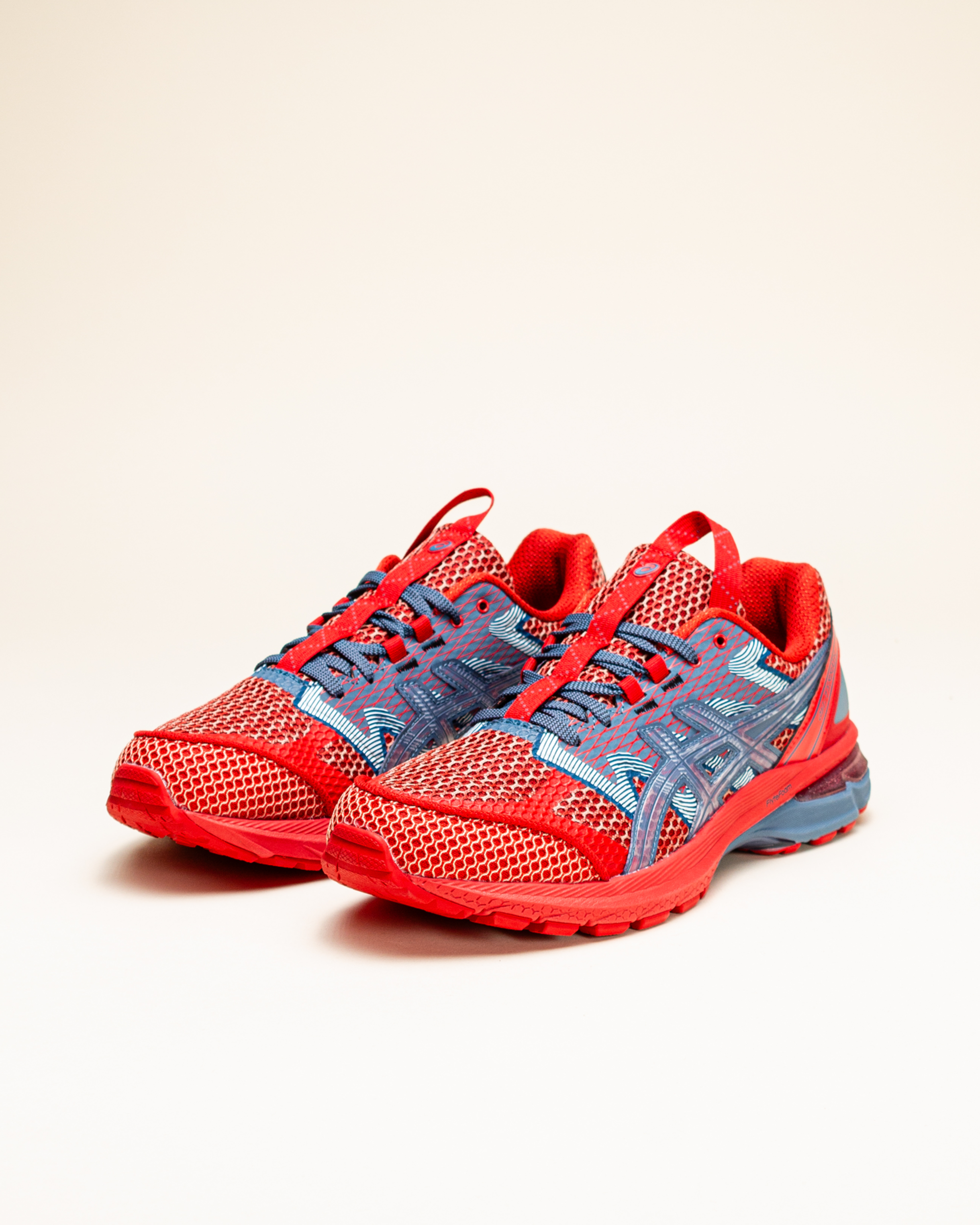 Asics US4-S Gel-Terrain - Classic Red/Wood Crepe