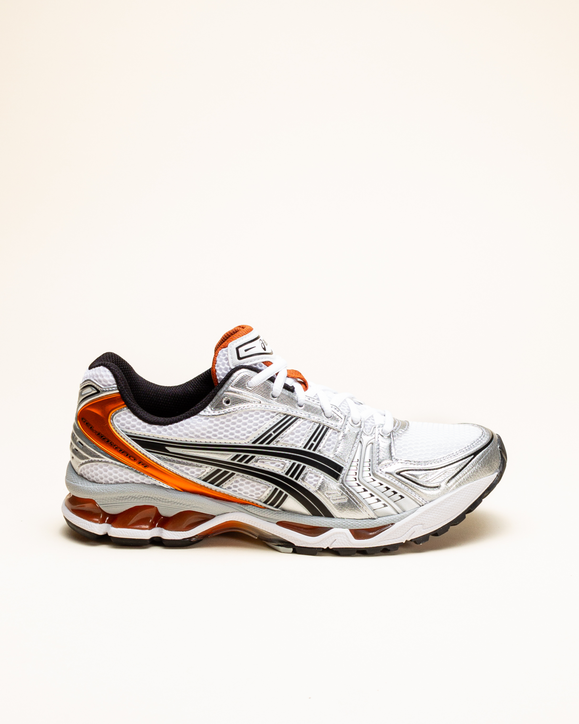 Asics Gel-Kayano 14 - White/Piquant Orange