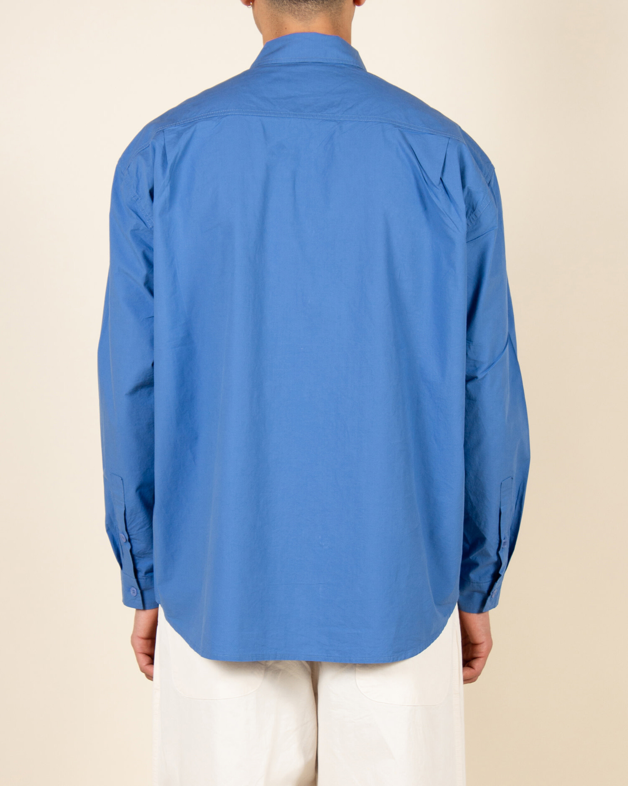 Kappy Relaxed Cotton Shirt - Blue