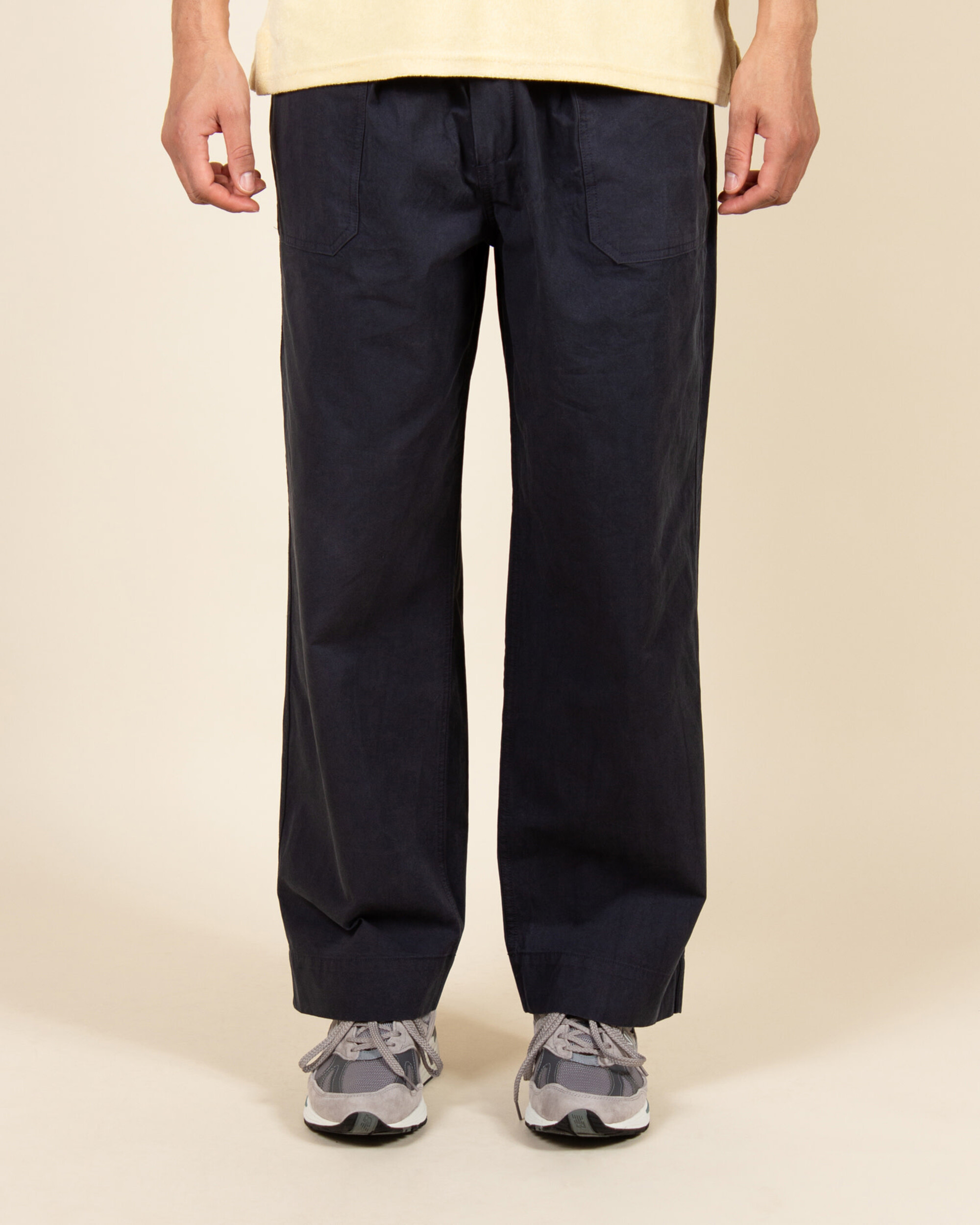 Kappy One Tuck Fatigue Pants - Navy