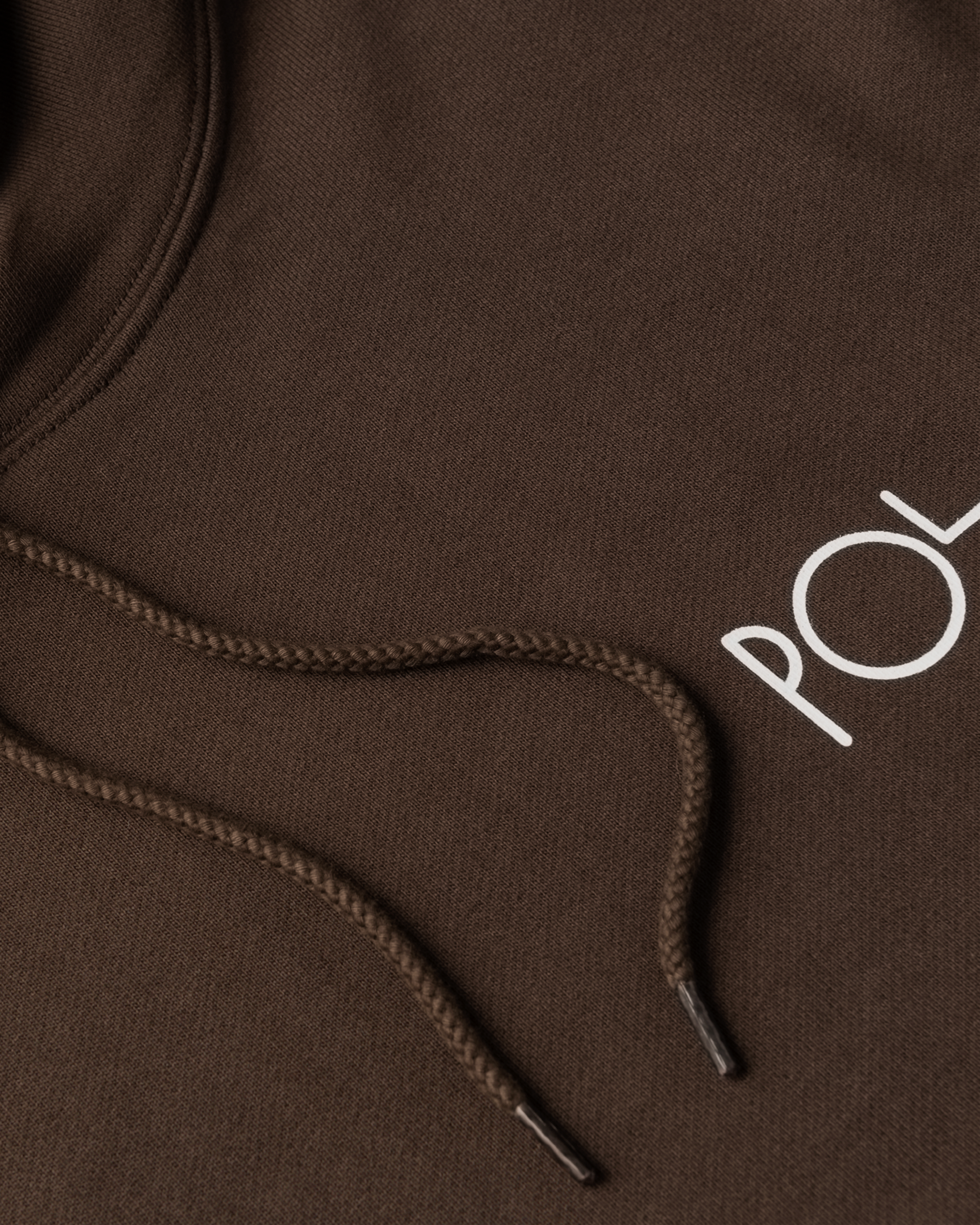 Polar Stroke Logo Dave Hoodie - Chocolate