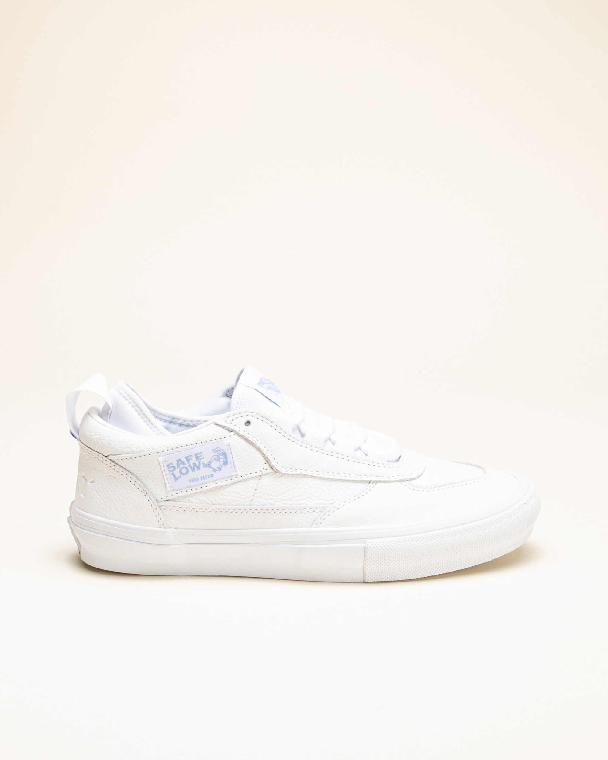 Vans x Palace Safe Low - White Leather
