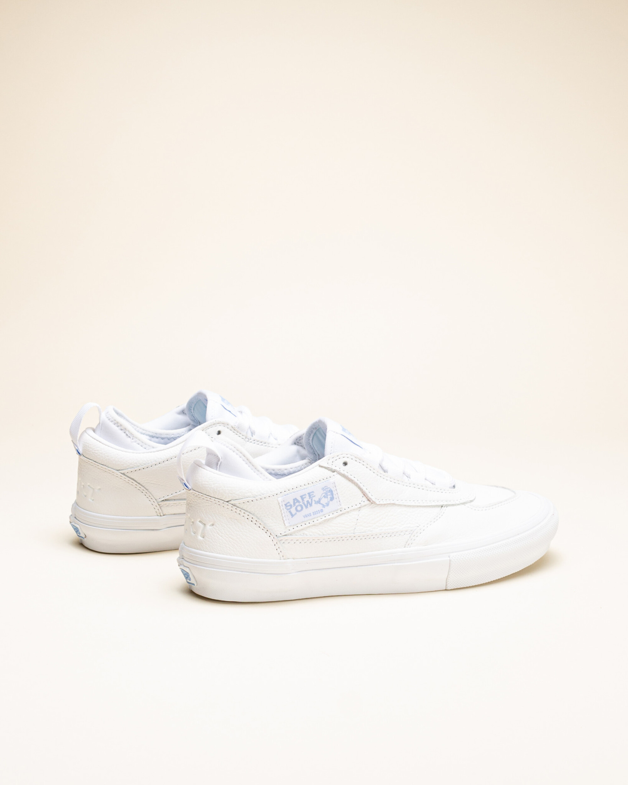 Vans x Palace Safe Low - White Leather