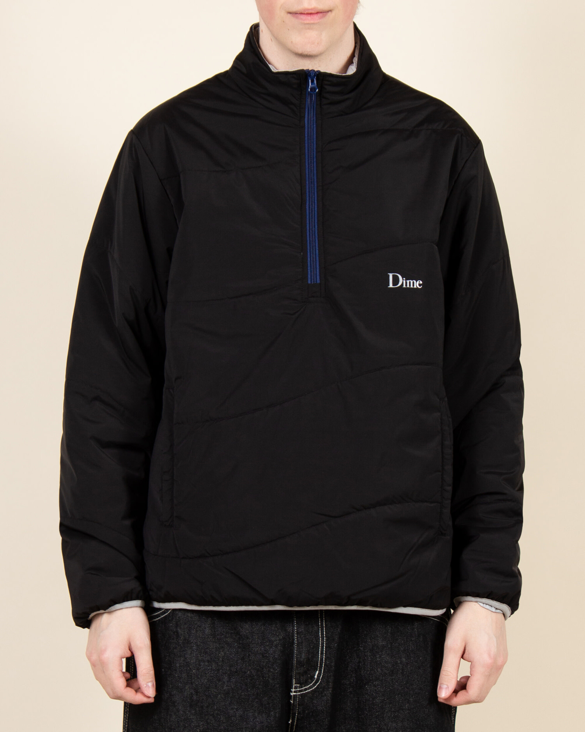 Dime Trail Half Zip Jacket - Black