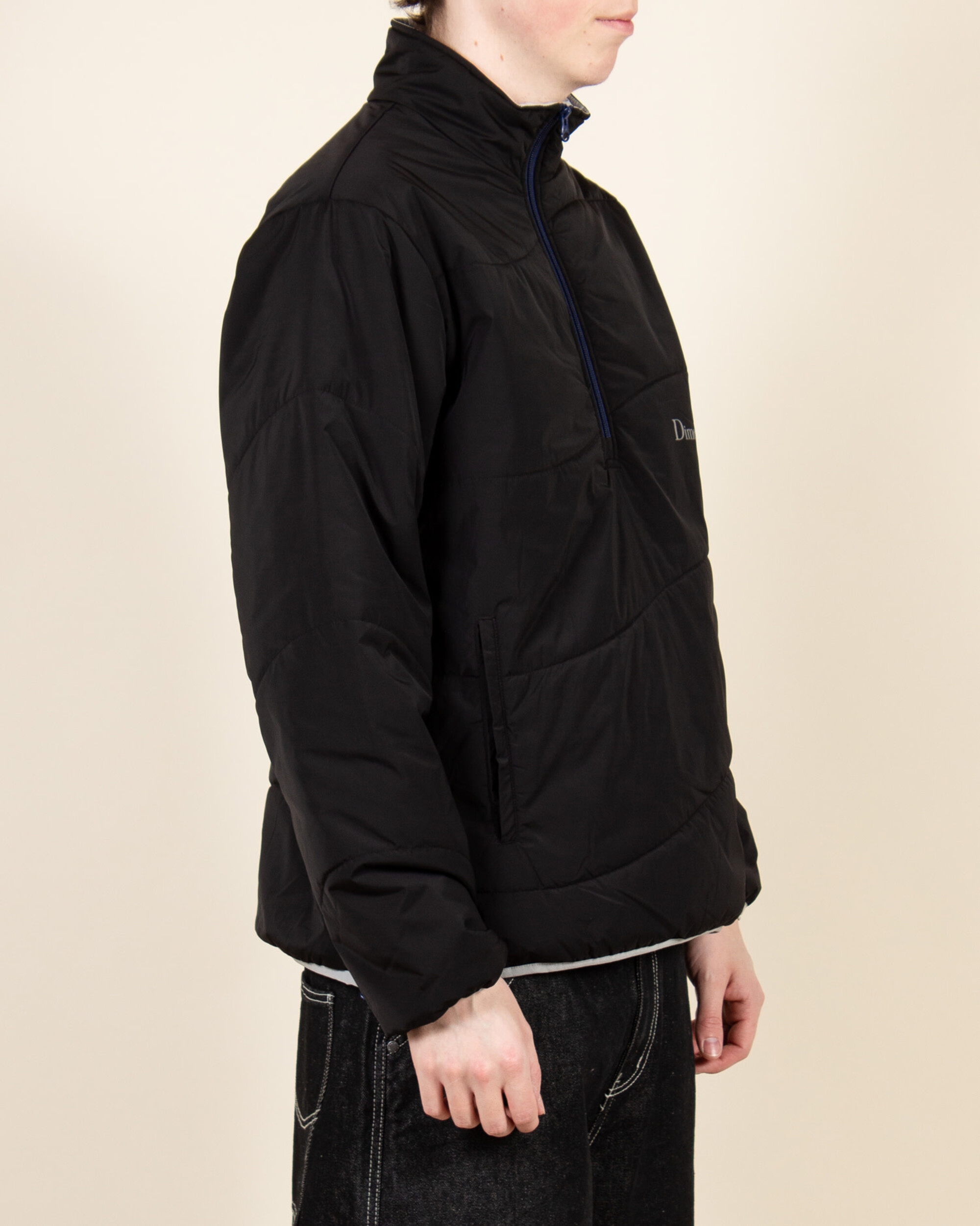 Dime Trail Half Zip Jacket - Black