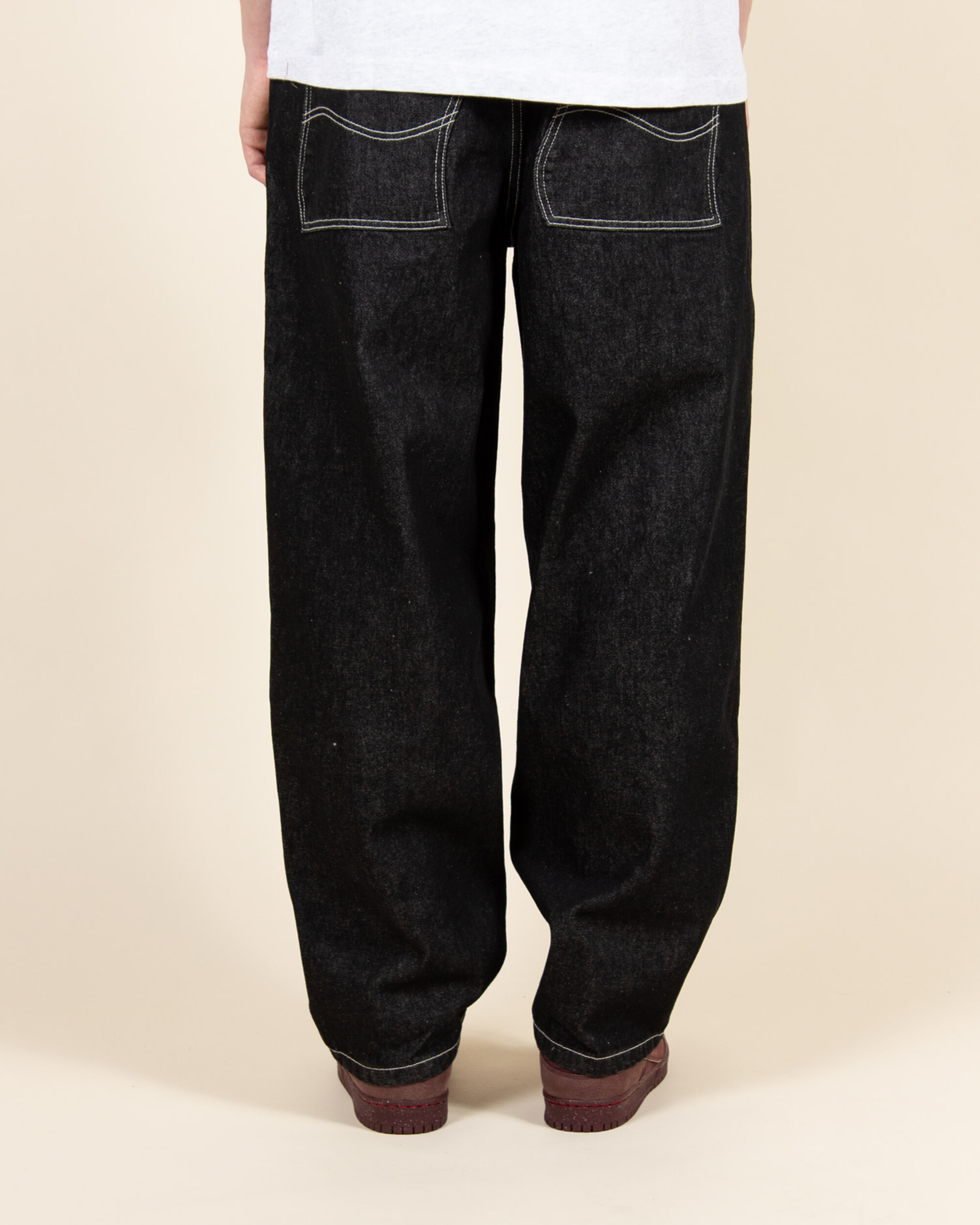 Dime Classic Baggy Denim Pants - Black Washed