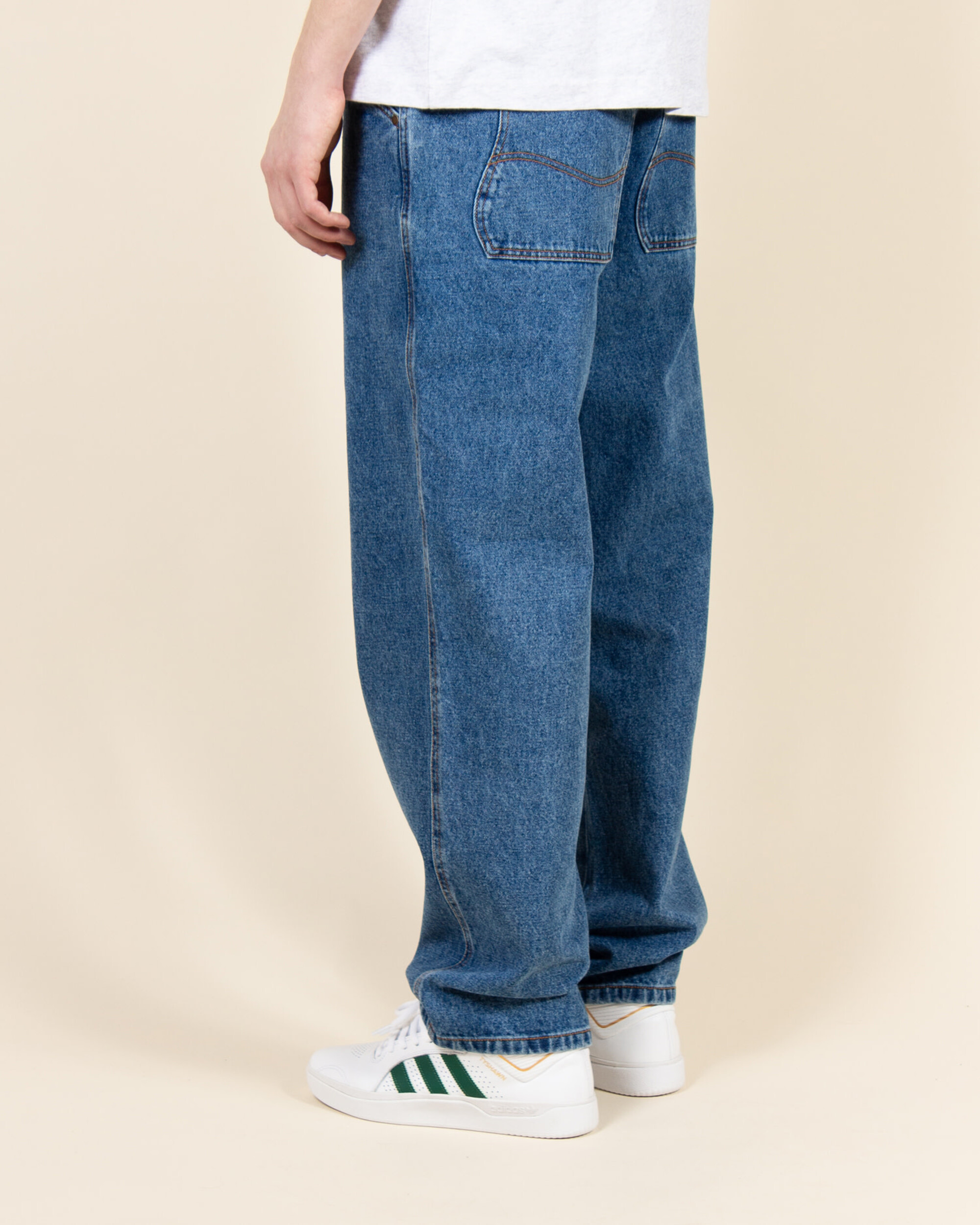 Dime Classic Relaxed Denim Pants - Indigo Washed