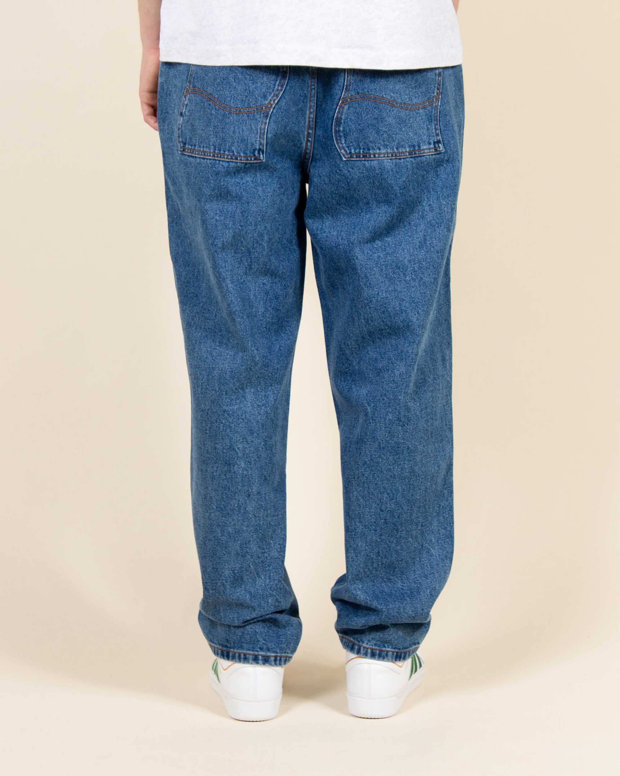 Dime Classic Relaxed Denim Pants - Indigo Washed - Lockwood