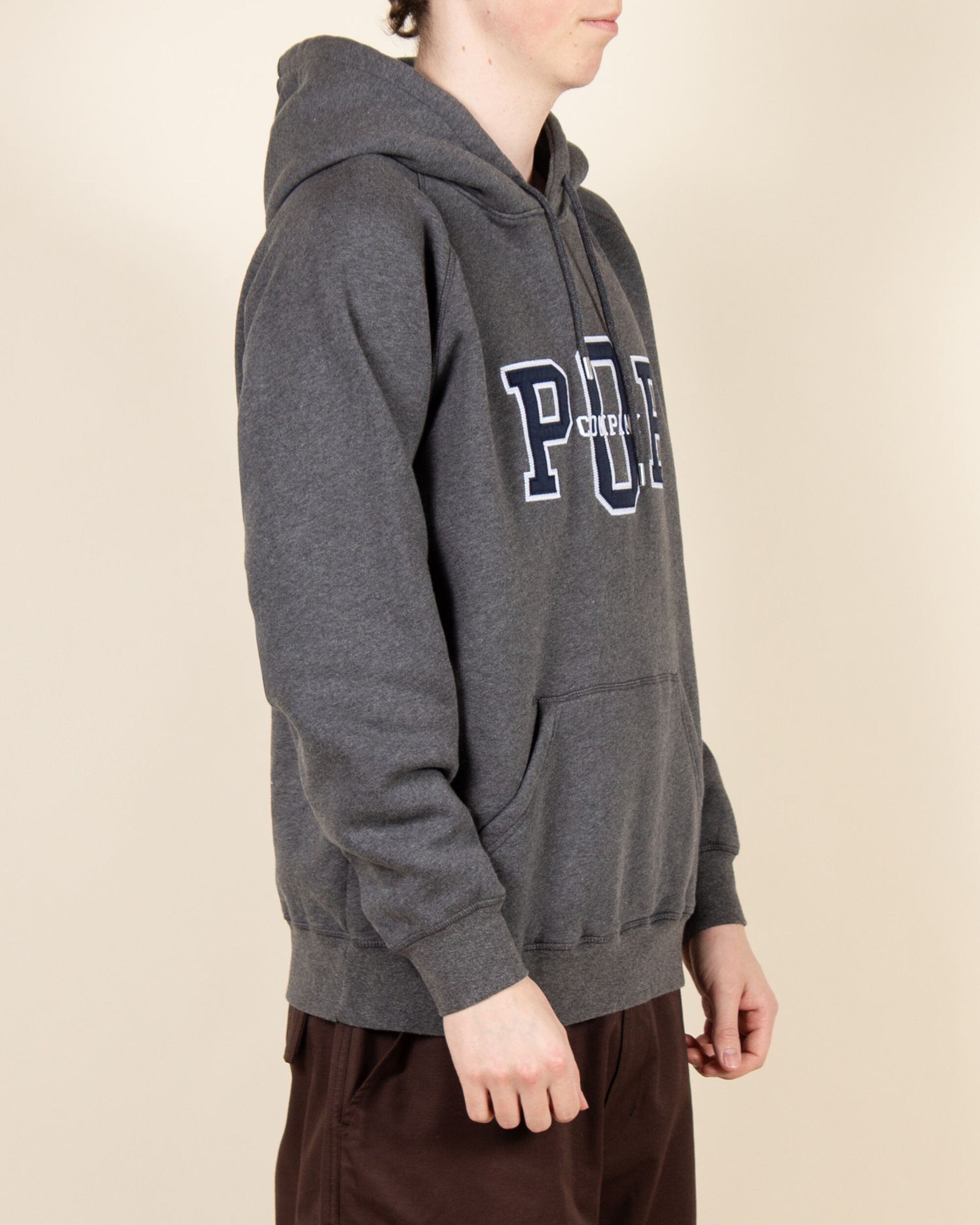 POP Company Hooded Sweat - Charcoal Heather