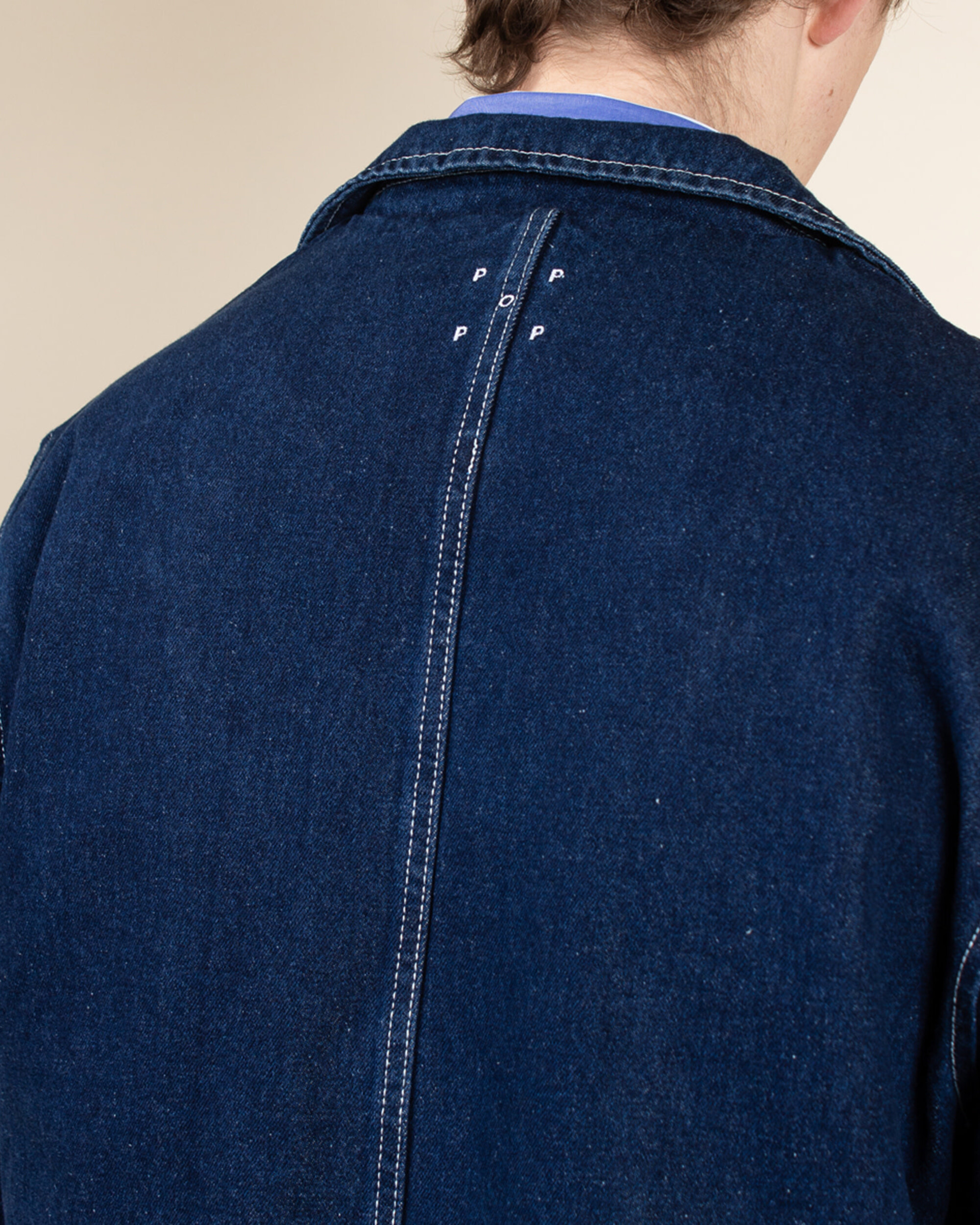 POP Hewitt Suit Jacket - Rinsed Denim