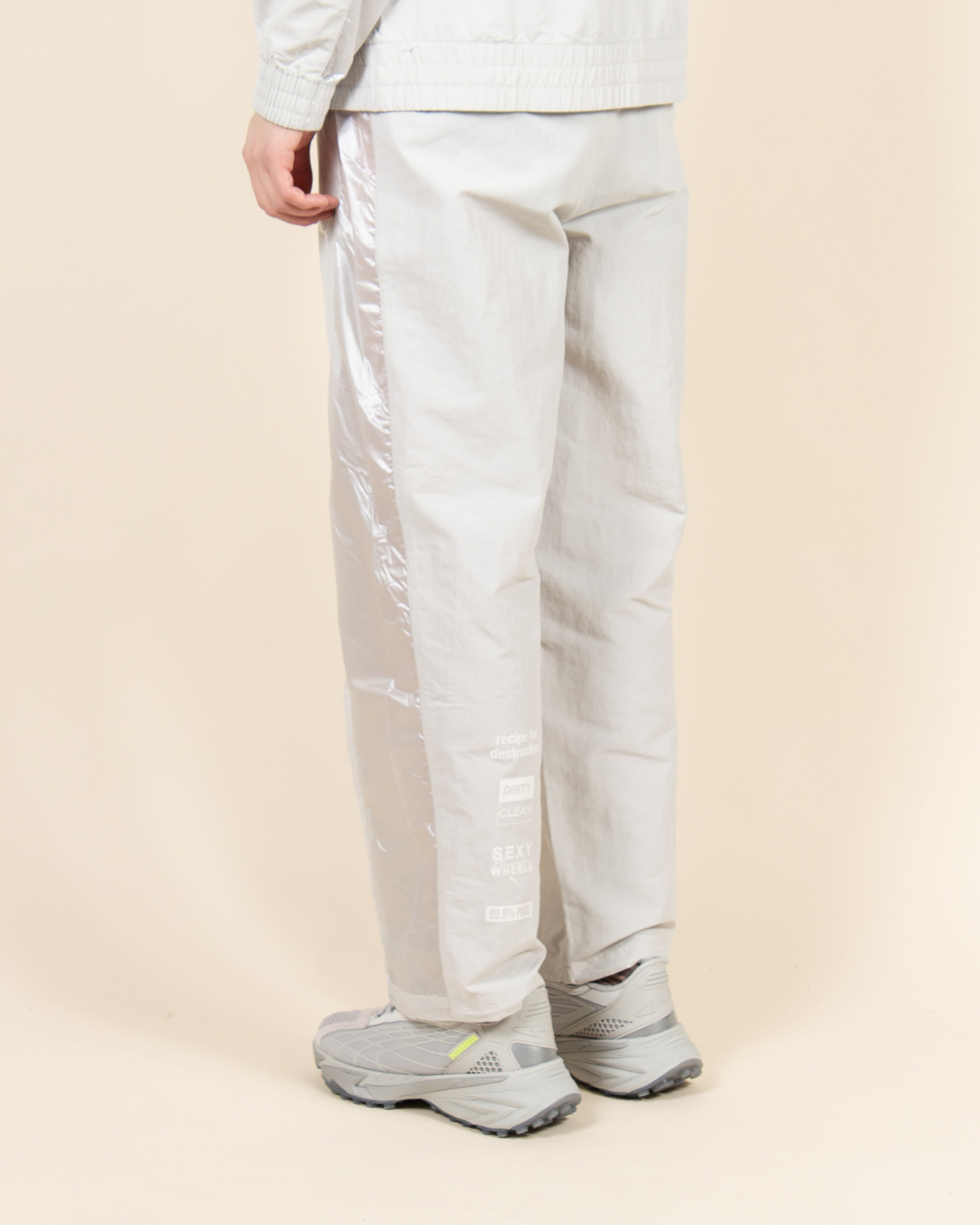 Puma x Pleasures Track Pants - Glacial Gray