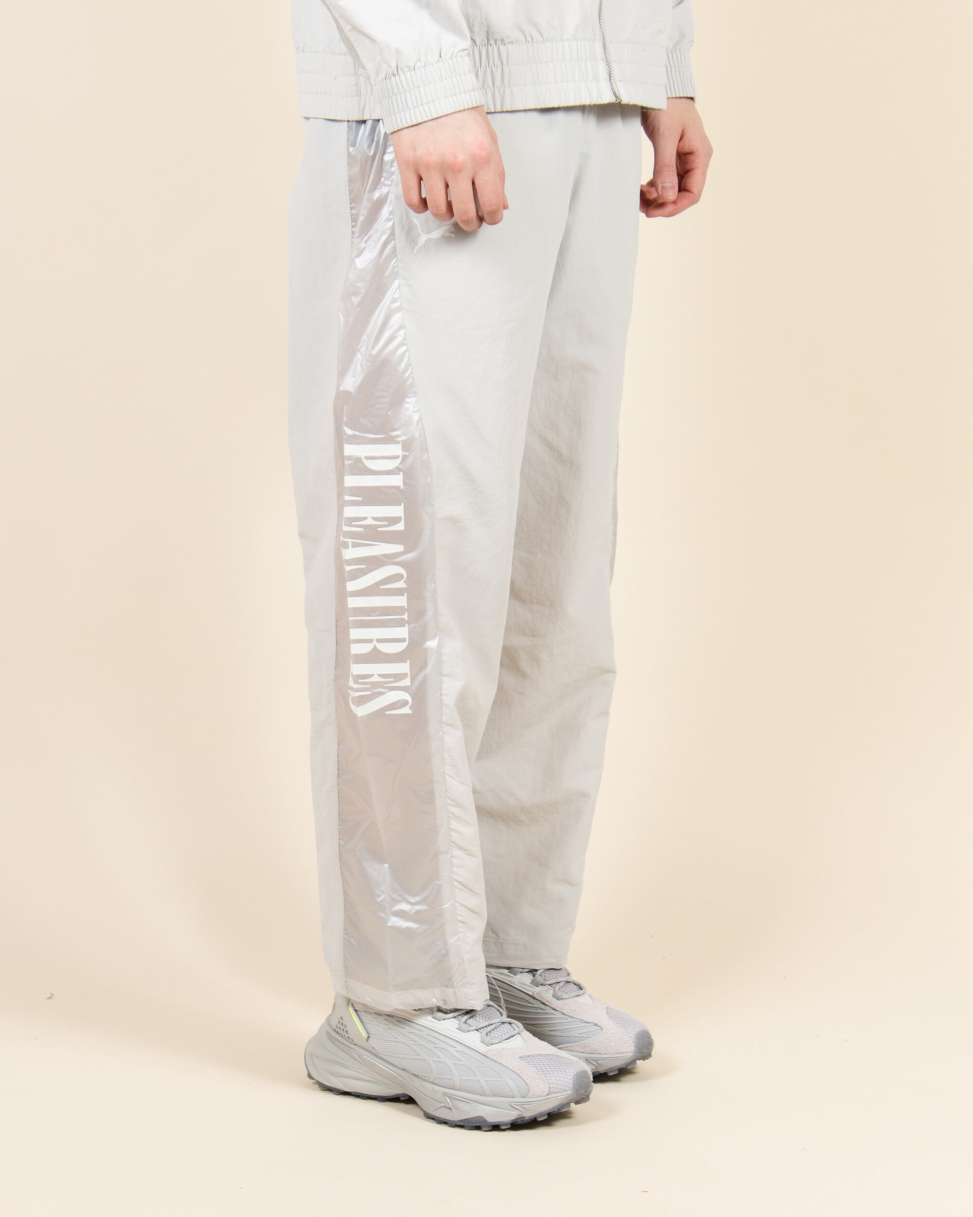 Puma x Pleasures Track Pants - Glacial Gray