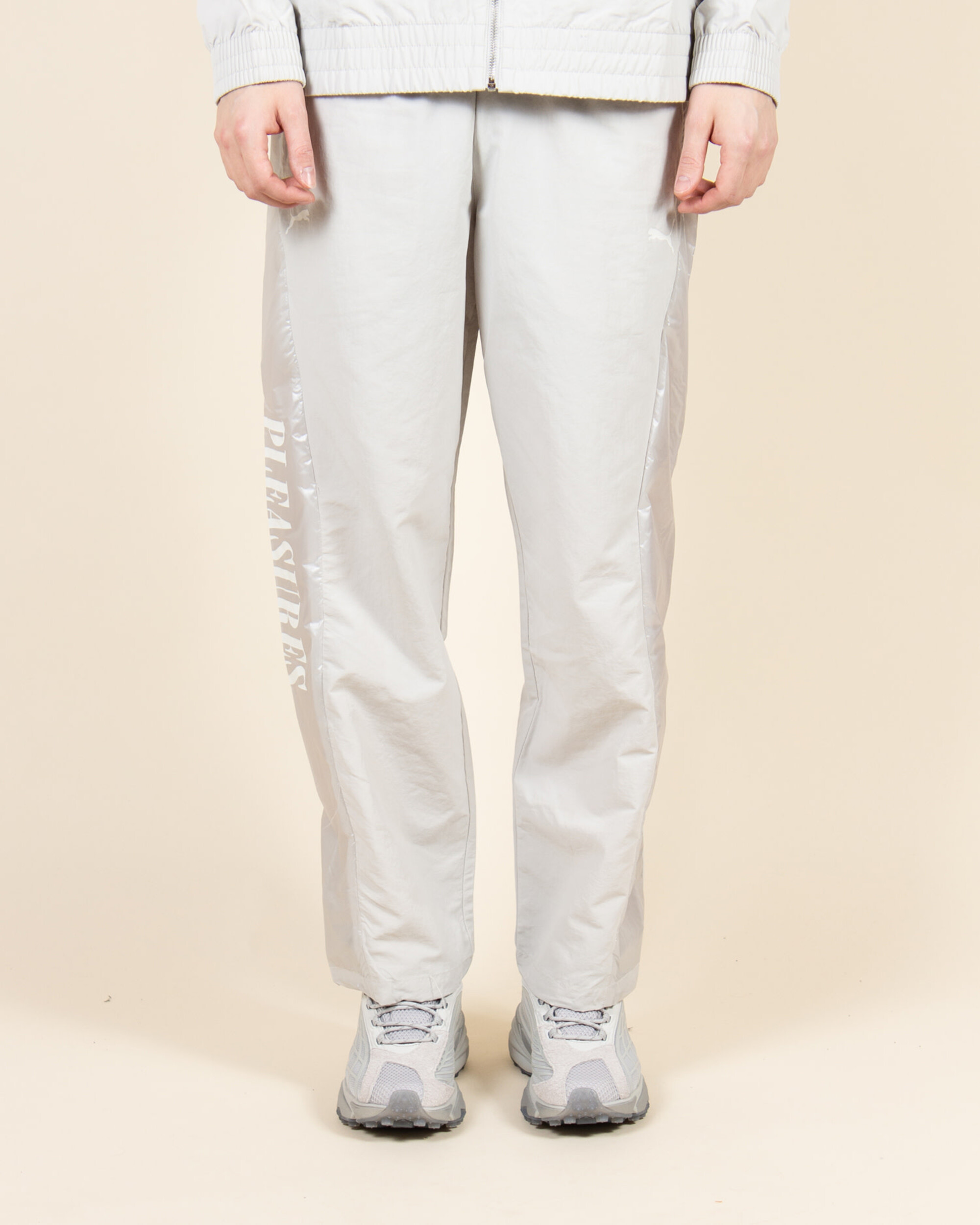 Puma x Pleasures Track Pants - Glacial Gray