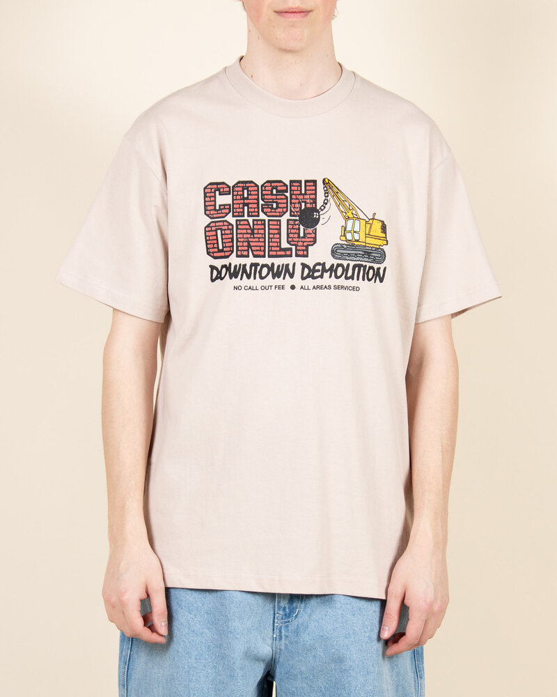 Cash Only Cash Only Demolition Tee - Sand