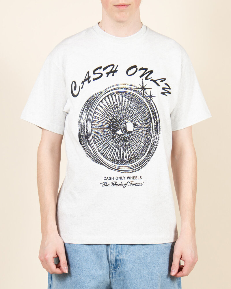 Cash Only Cash Only Wheels Tee - Ash