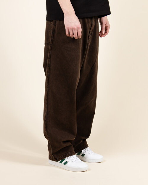 Kappy Two Tuck Wide Pants Khaki - Lockwood Skateshop & Avenue Antwerp