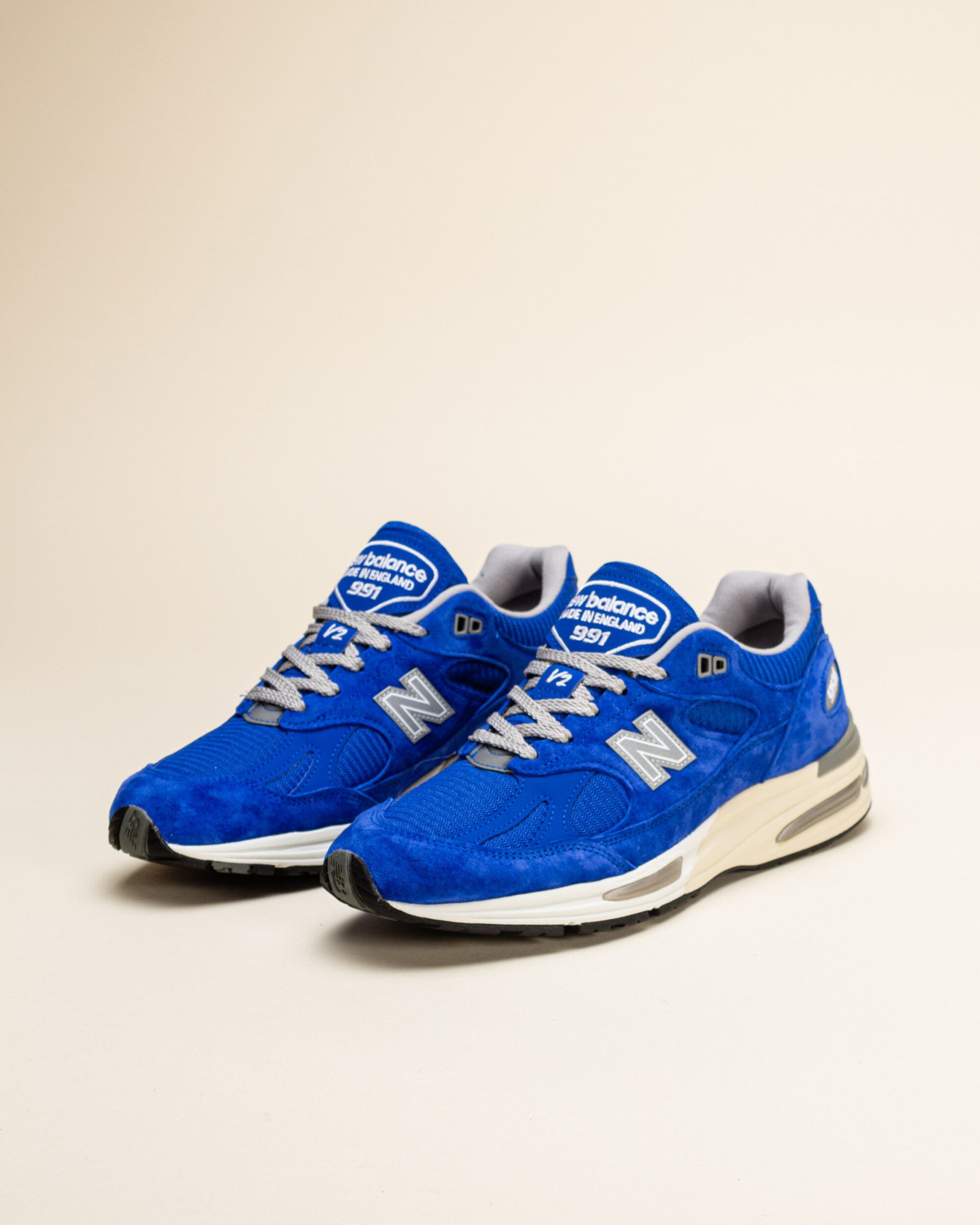 New Balance Made In UK 991v2 - Dazzling Blue/Silver