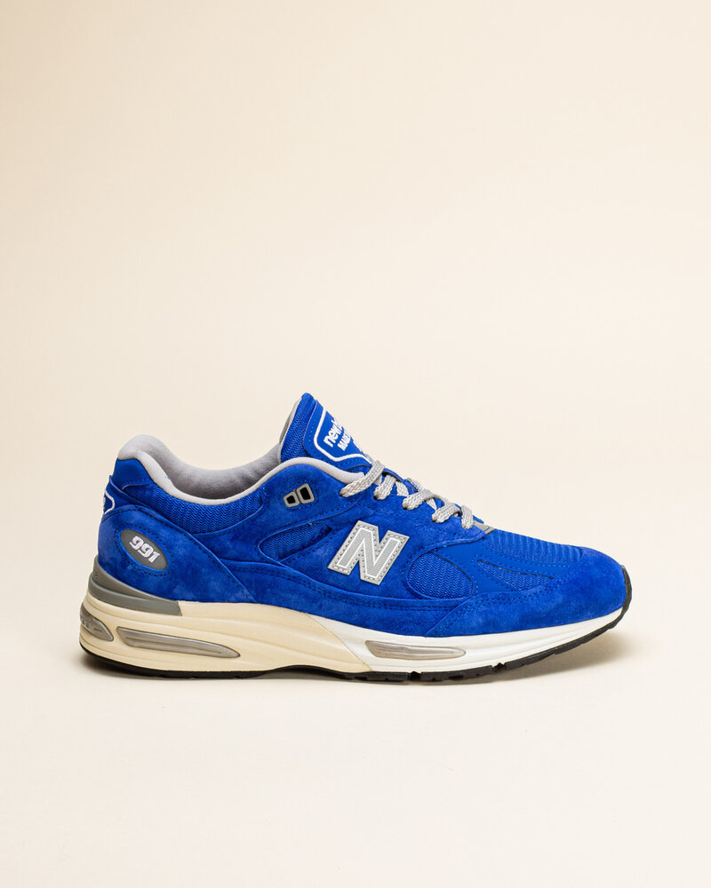 New Balance New Balance Made In UK 991v2 - Dazzling Blue/Silver