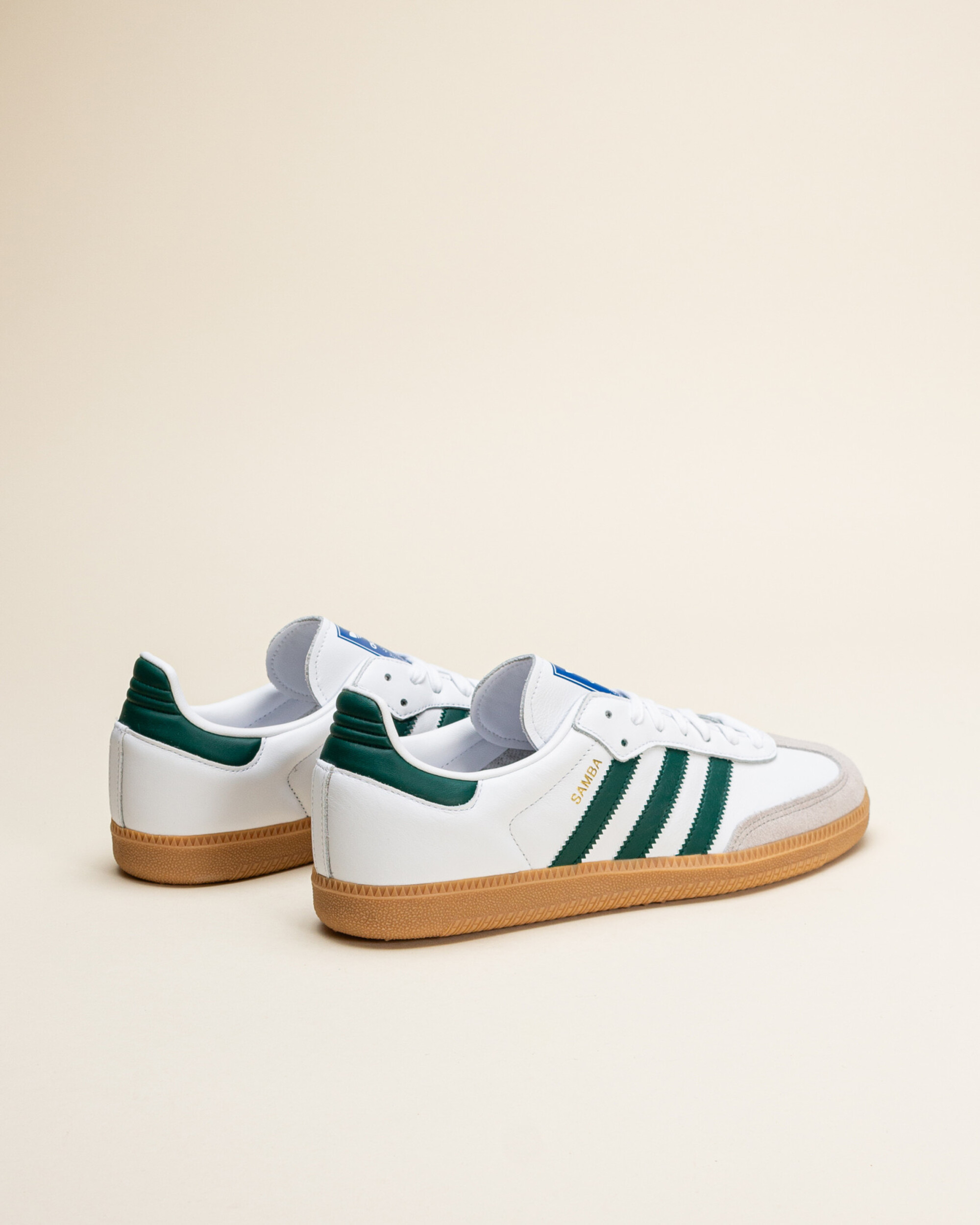 Adidas Originals Samba OG - Blanc Nuage/Vert Collégial/Gomme