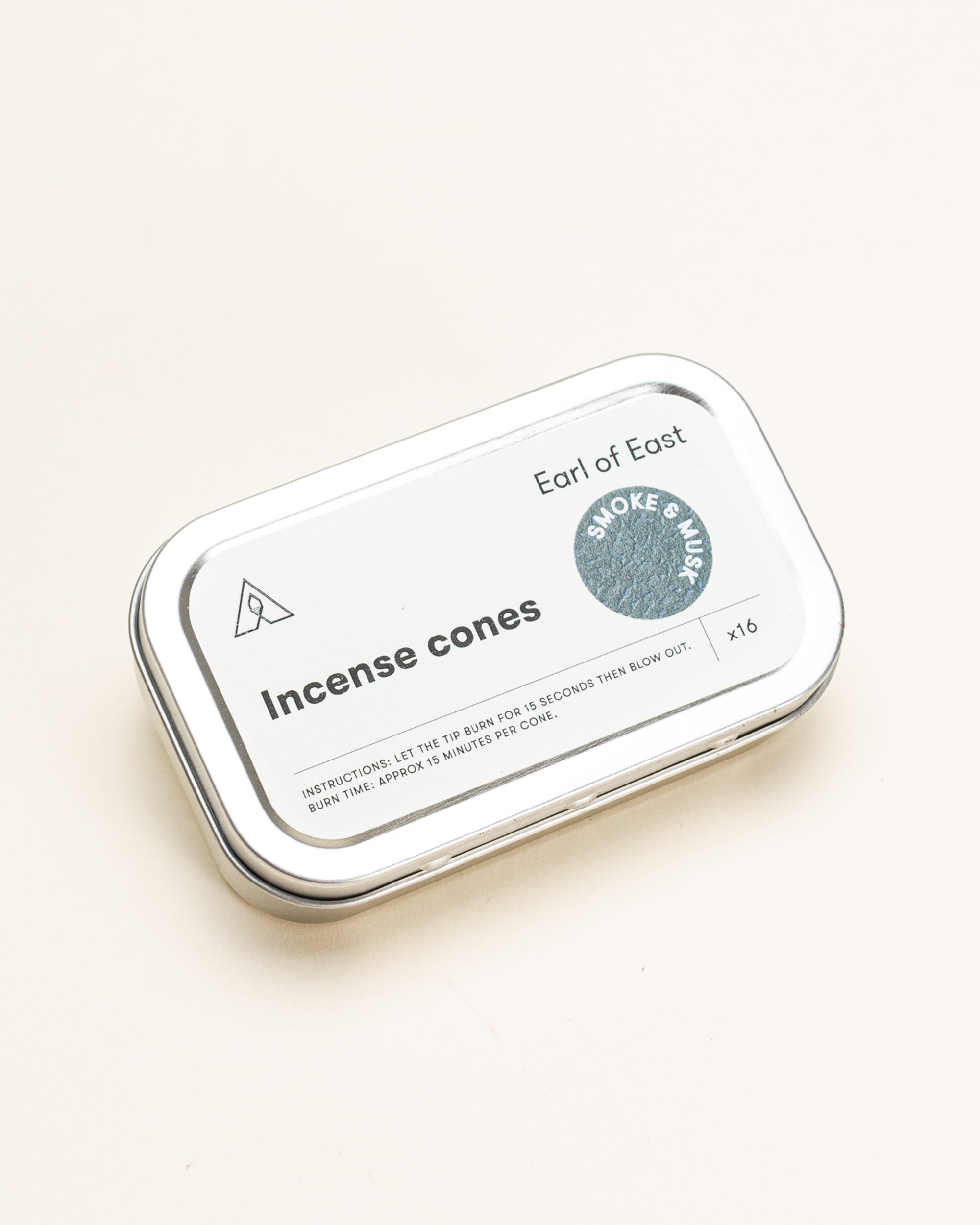 Earl Of East Incense Cones - Smoke & Musk