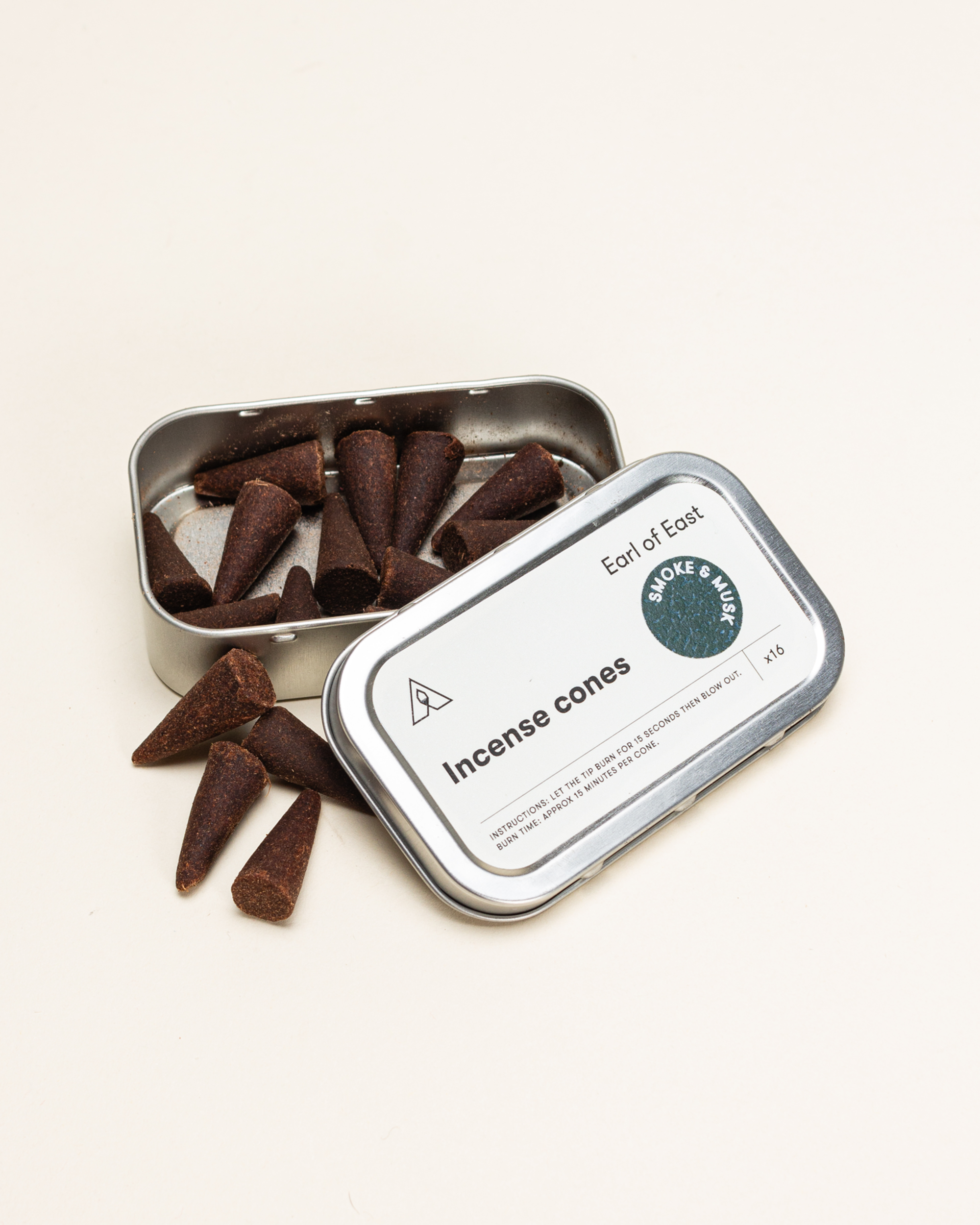 Earl Of East Incense Cones - Smoke & Musk