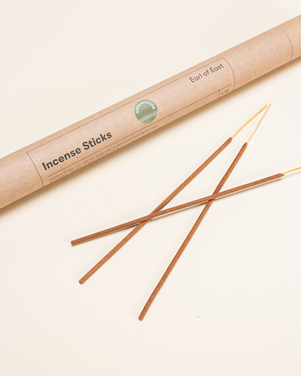 Earl of East Incense Sticks - Greenhouse