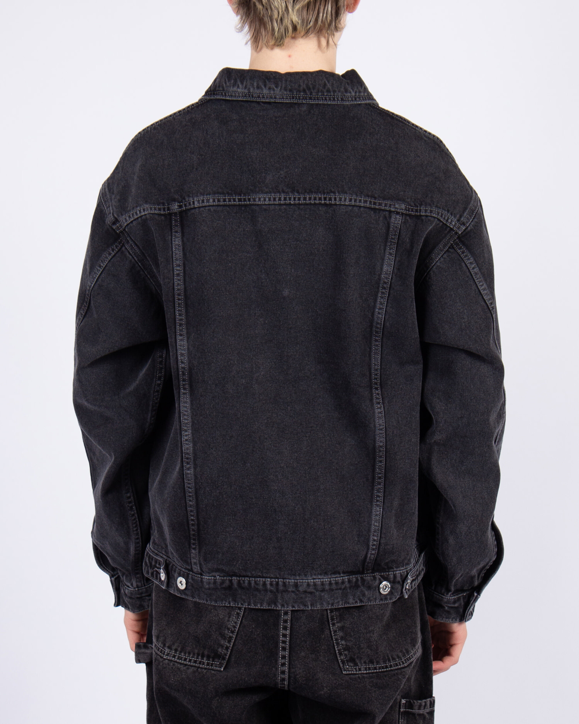 Polar Patrik Denim Jacket - Silver Black