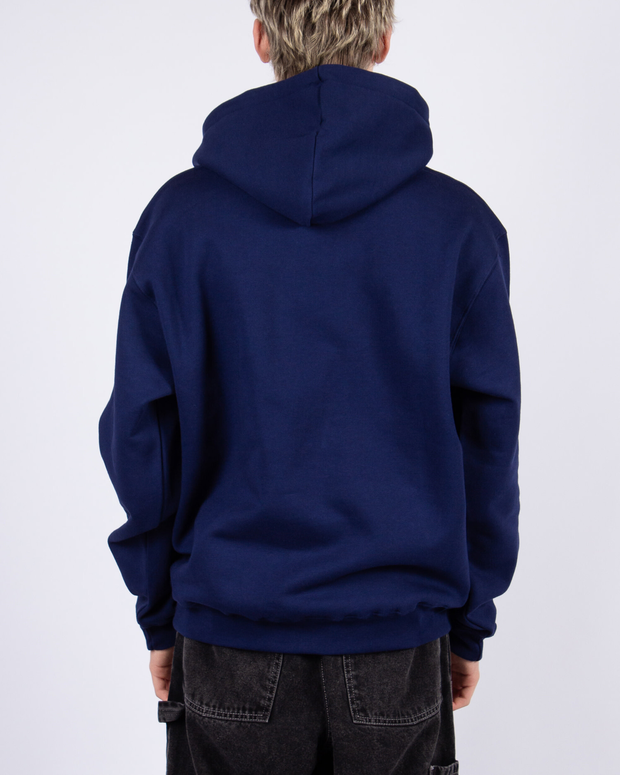 Polar Pink Dress Dave Hoodie - Dark Blue