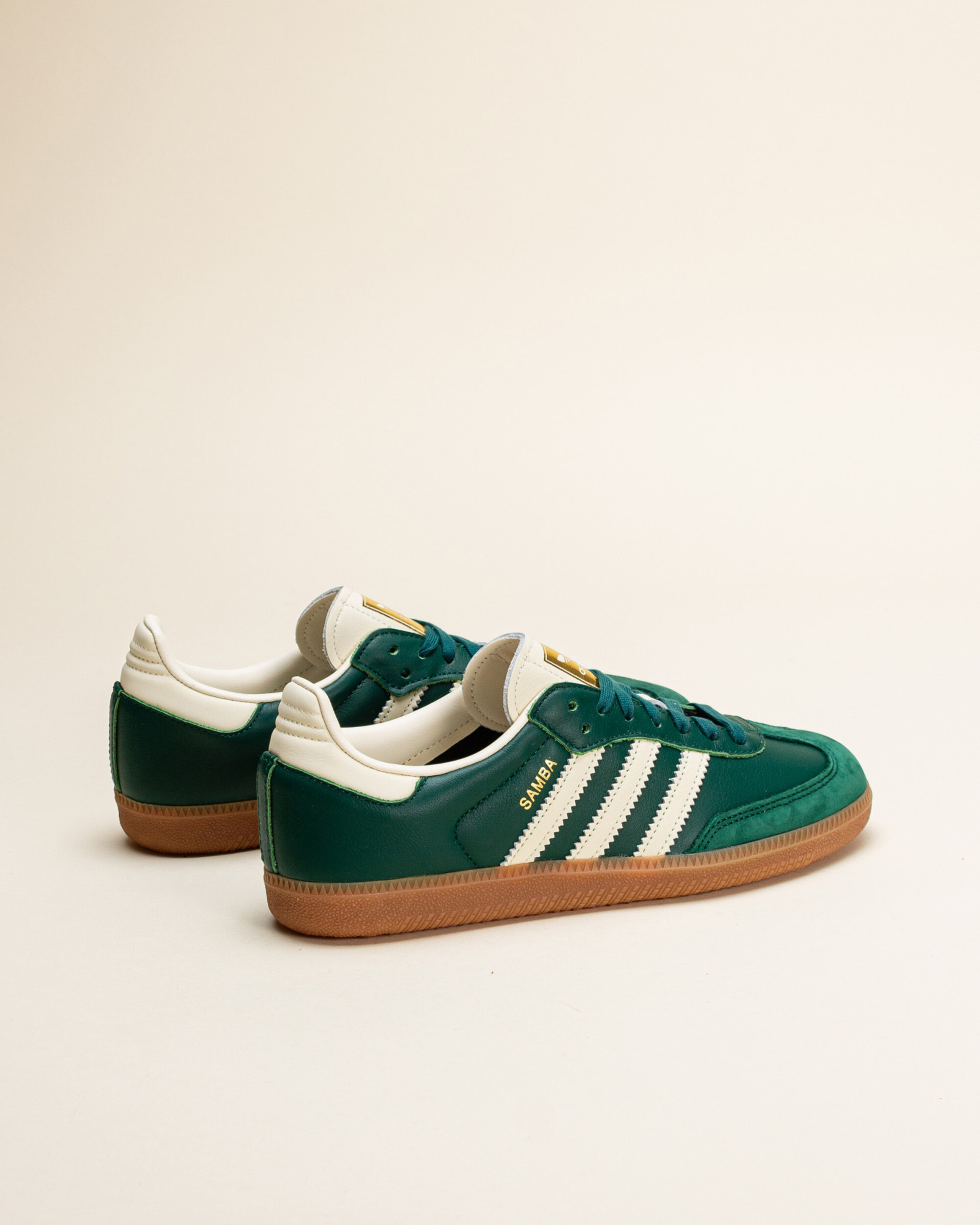 Adidas Originals Samba OG - Collegiate Green / Cream White / Gold Metal