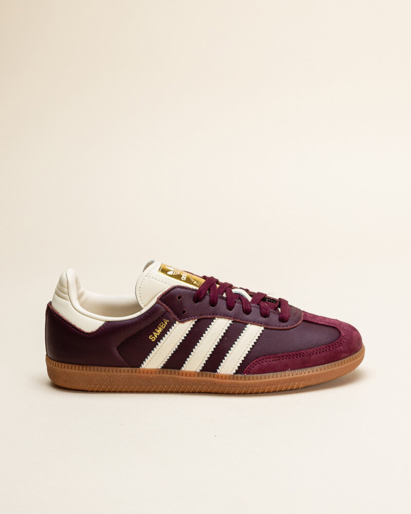 Adidas Adidas Originals Samba OG - Marron / Cream White / Gold Metal