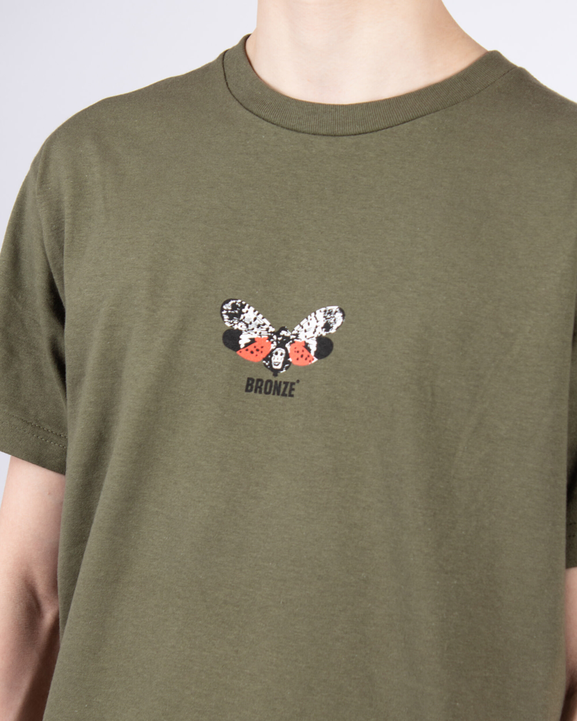 Bronze Lantern  T-Shirt - Military Green