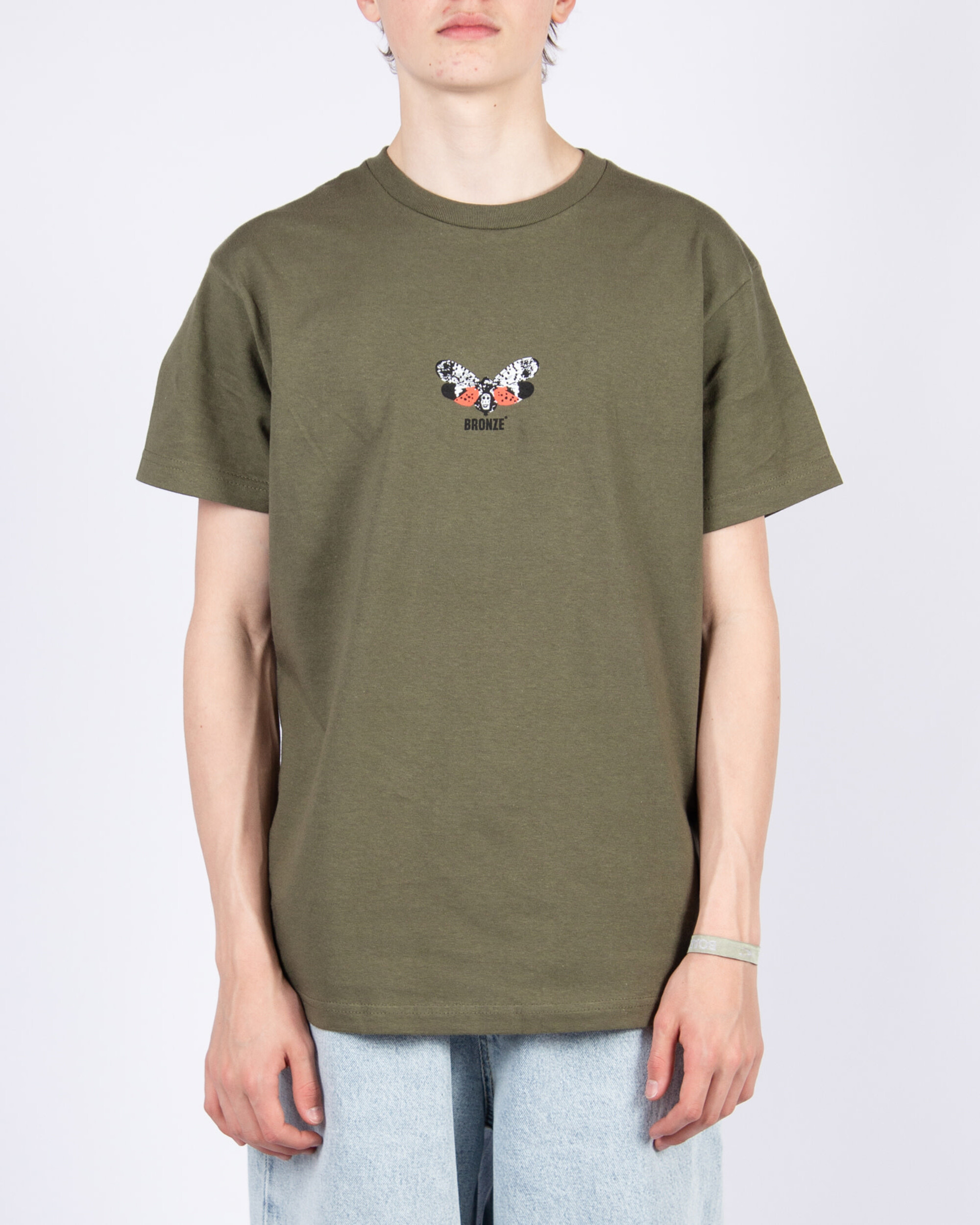 Bronze Lantern  T-Shirt - Military Green