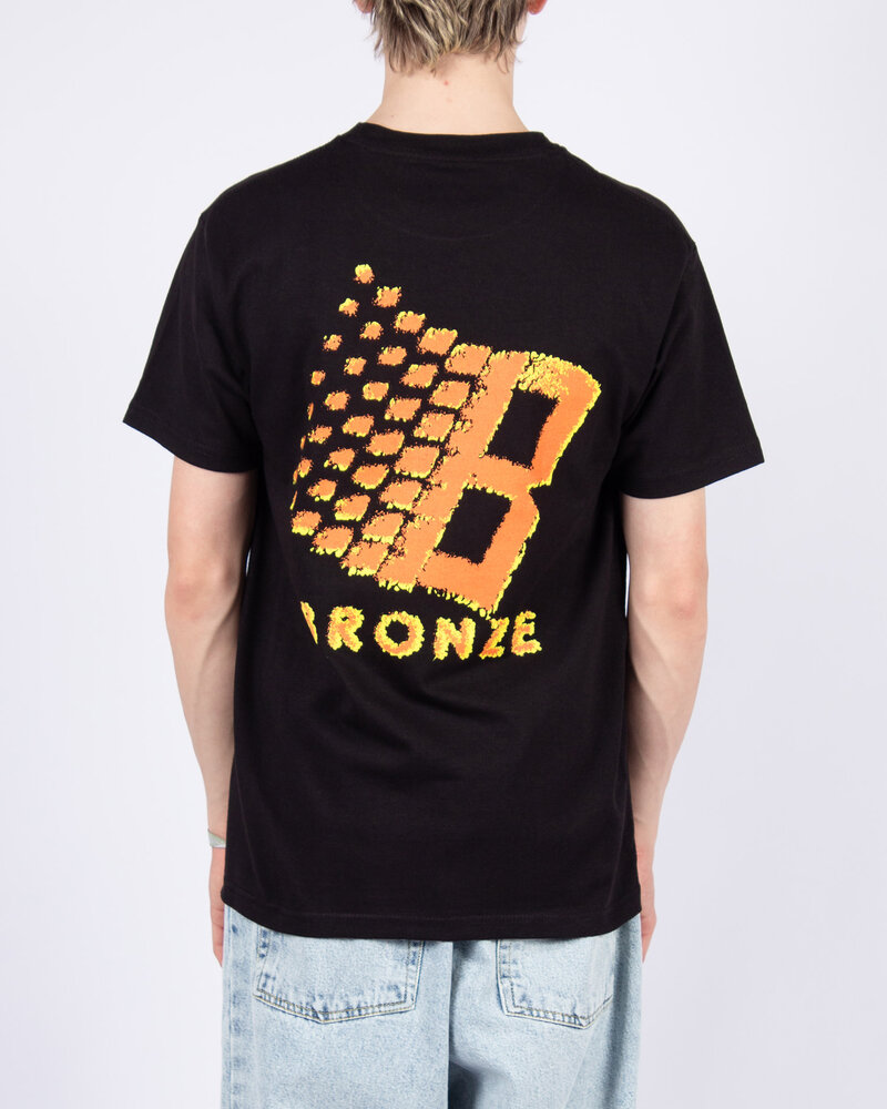 Bronze Bronze Streaker Logo T-Shirt - Black