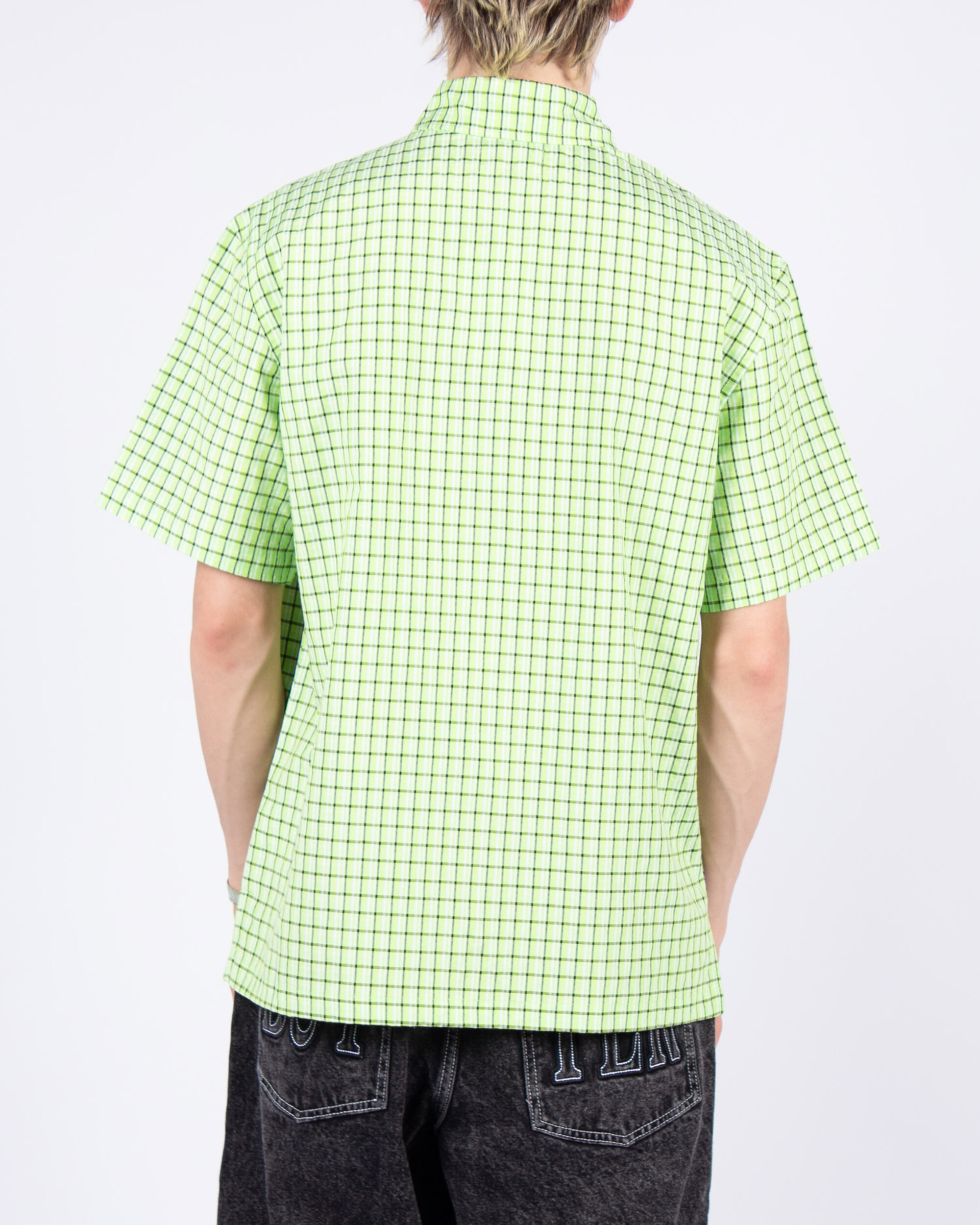 Butter Goods Terrain Shirt - Lime/Black