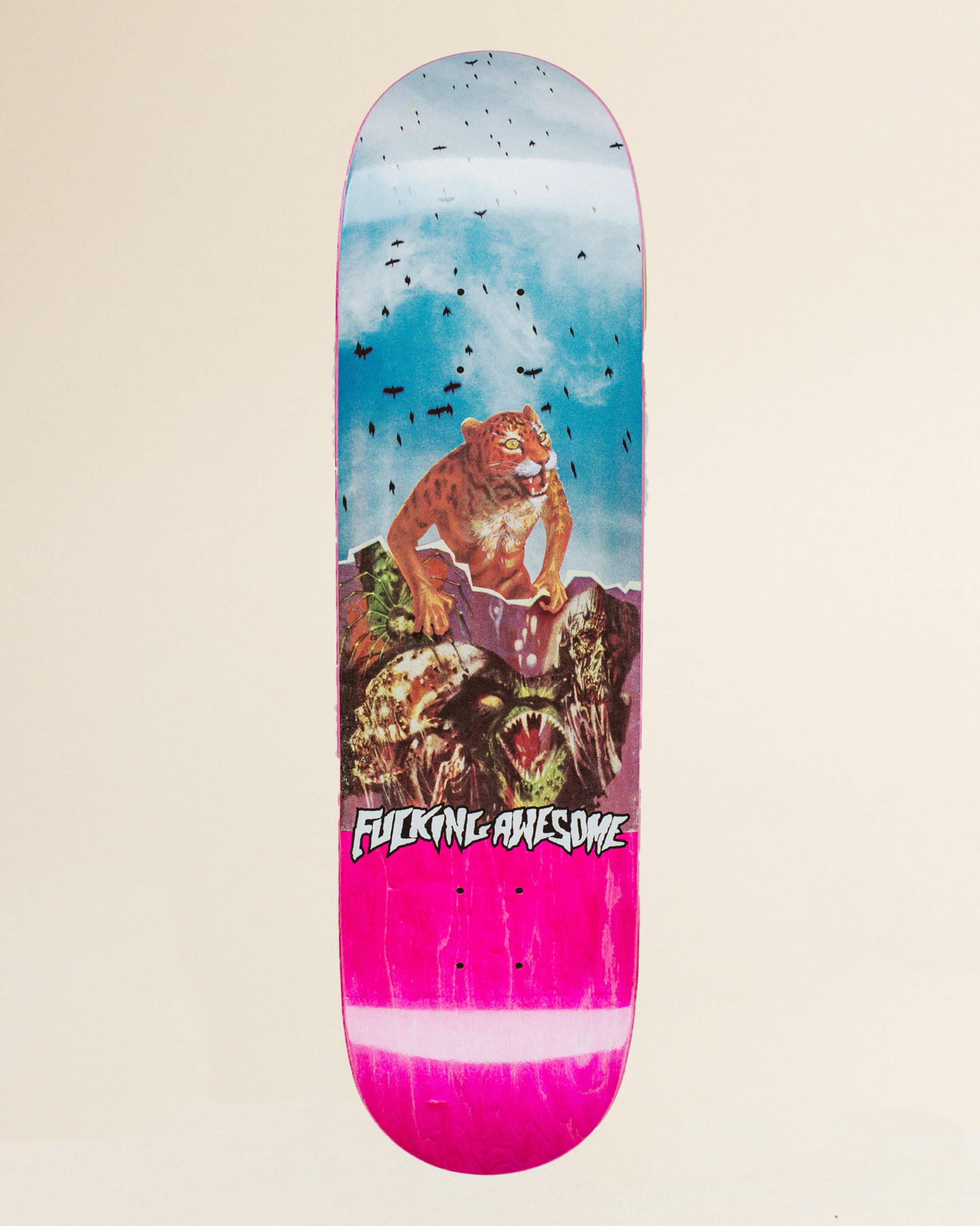 Fucking Awesome Aidan Mackey Cheetah Man Deck - 8.44"