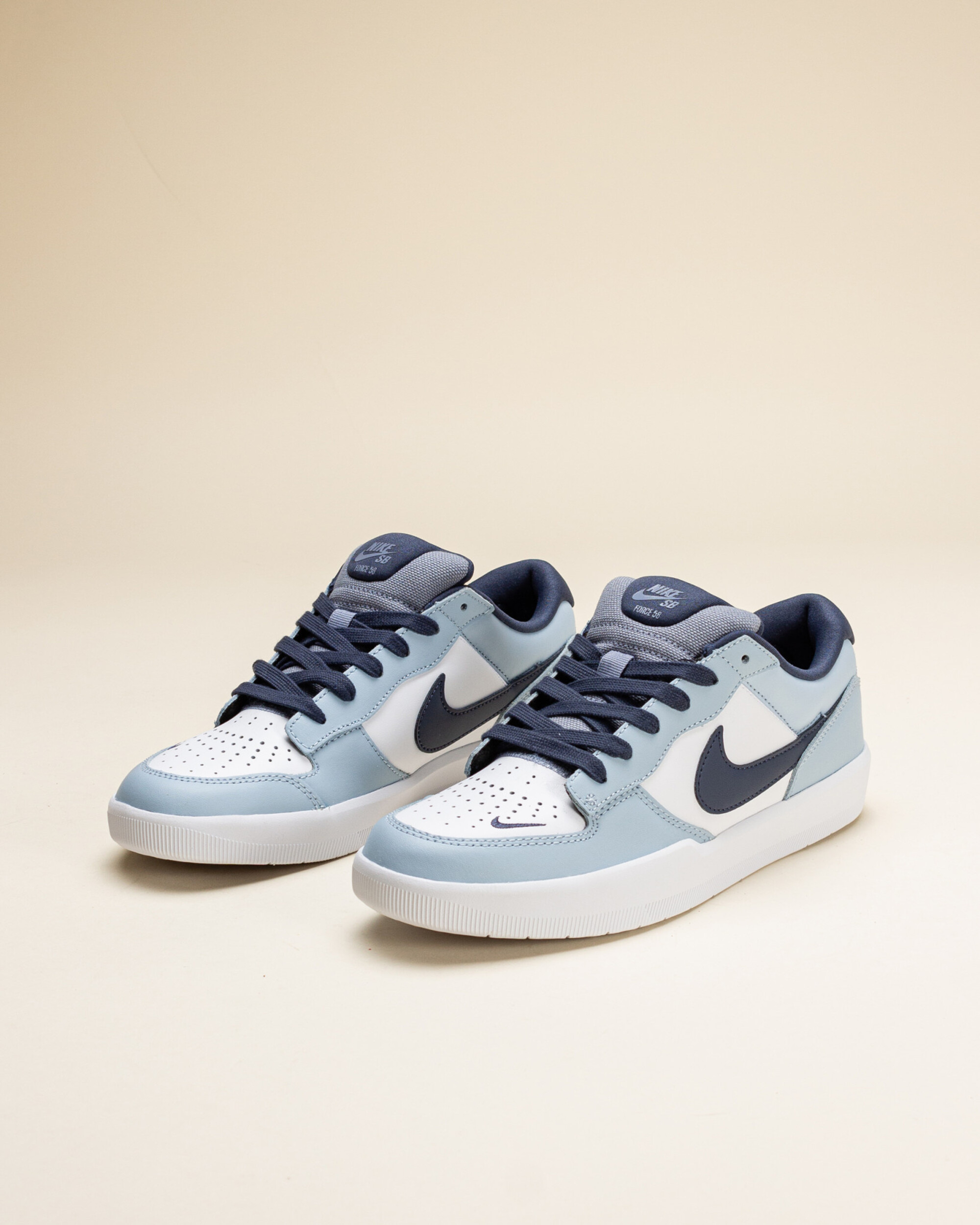 Nike SB Force 58 Premium - White/Ashen Slate/Thunder Blue