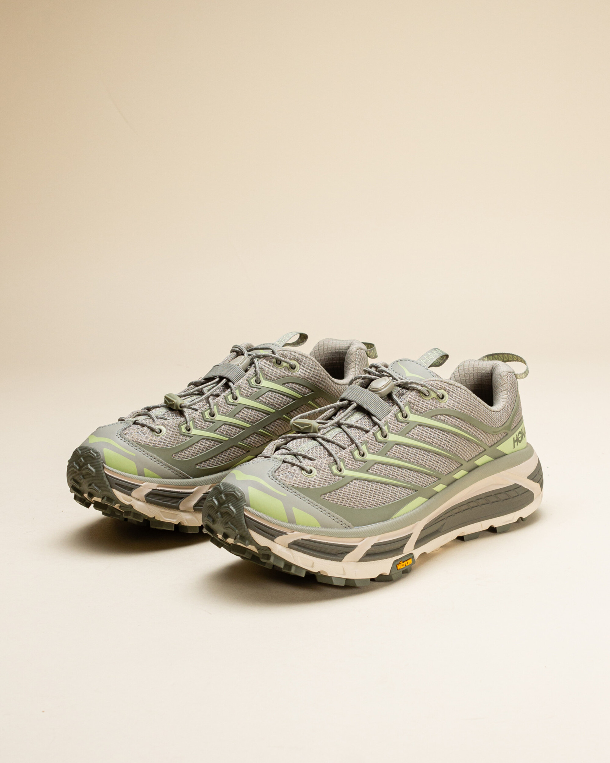 Hoka Mafate Three - Barley/Seed Green