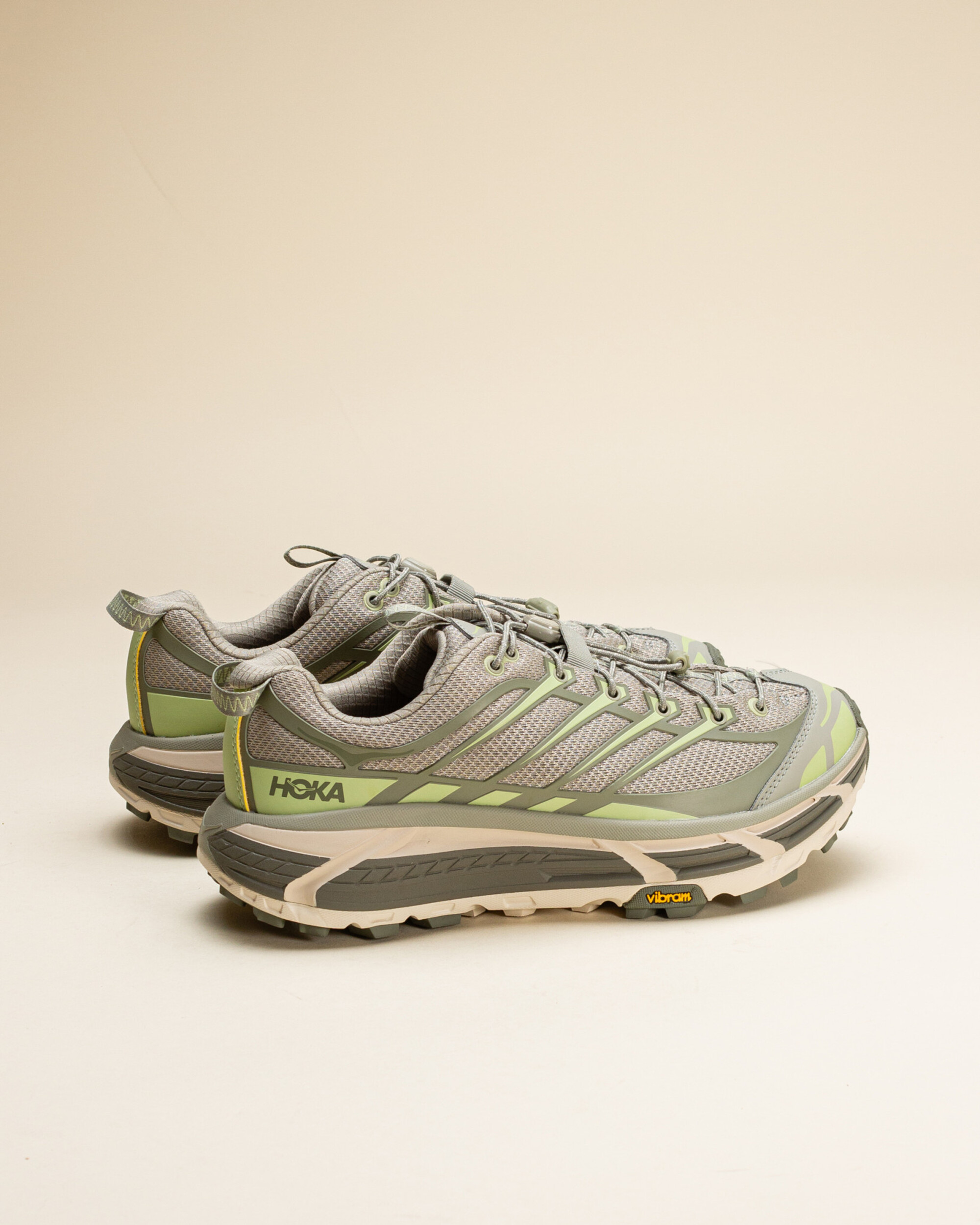 Hoka Mafate Three - Barley/Seed Green