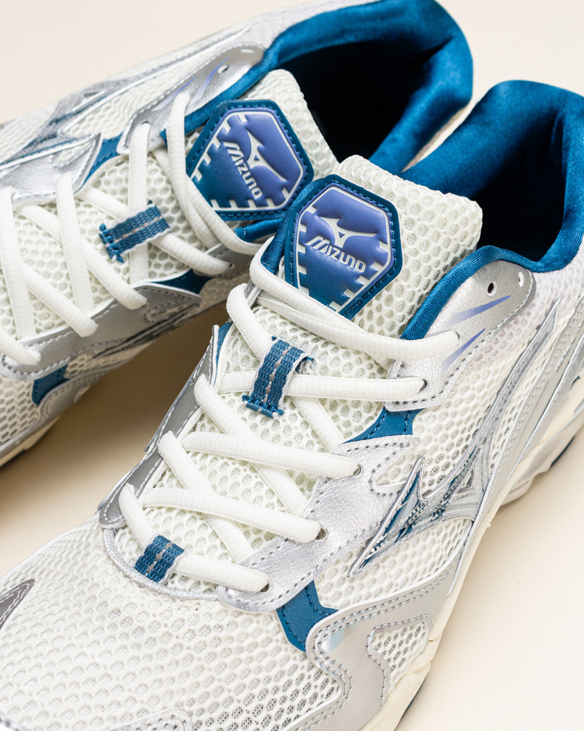 Mizuno Wave Rider 10 - Arctic Ice/Snow White