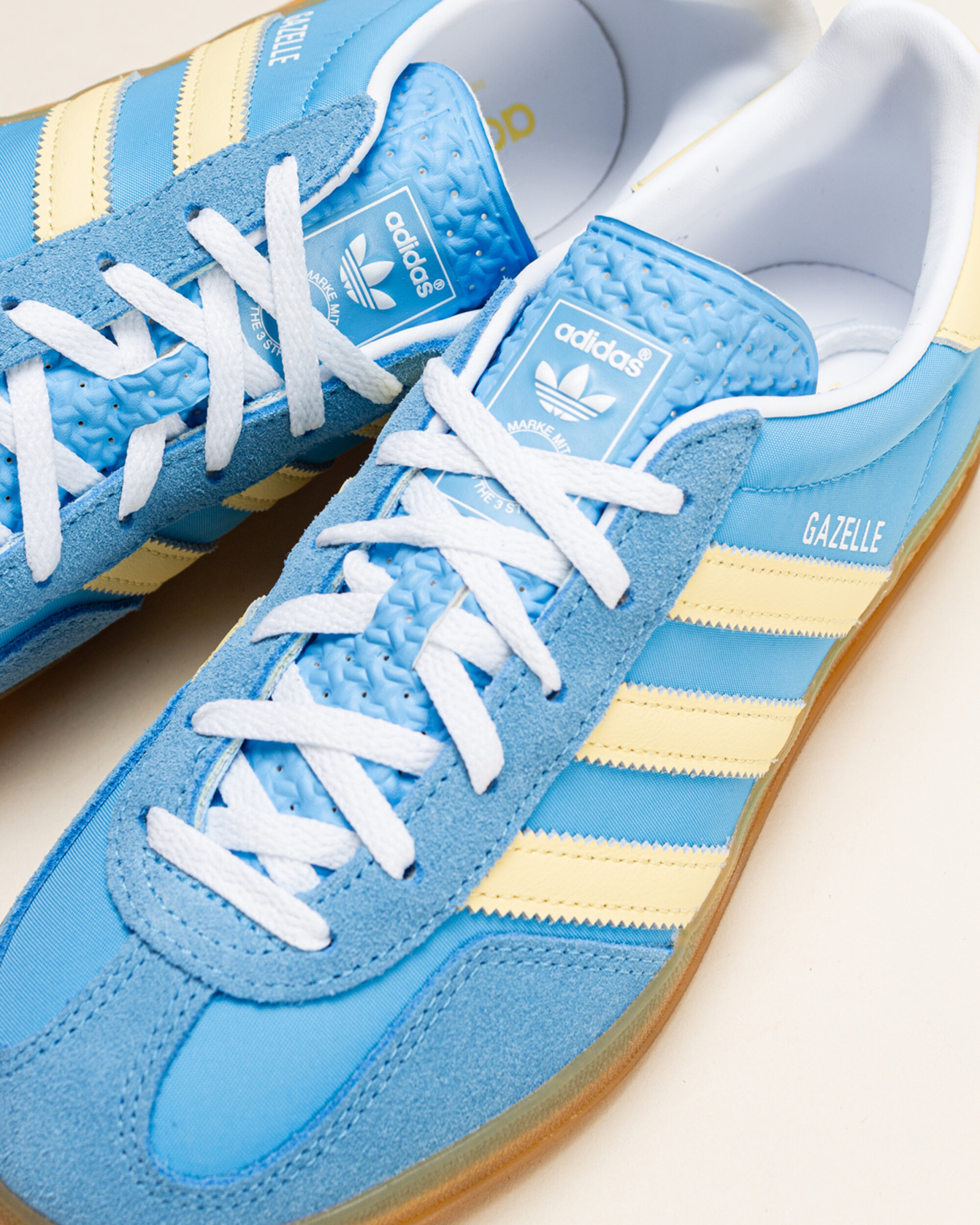 Adidas Gazelle Indoor - Semi Blue Burst/Almost Yellow/Cloud White