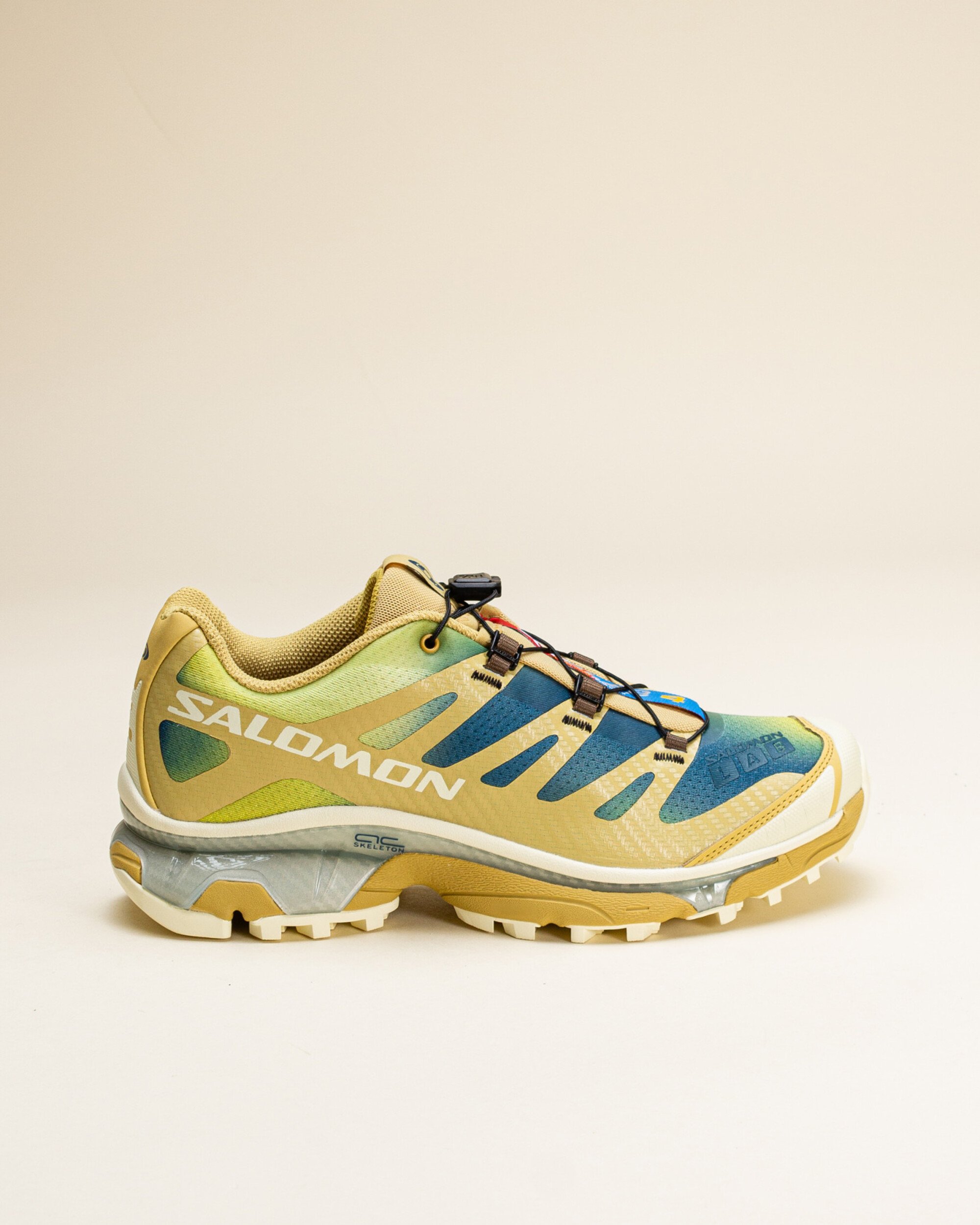 Salomon XT-4 OG Aurora Borealis - Southern Moss / Transparent Yellow / Deep Dive