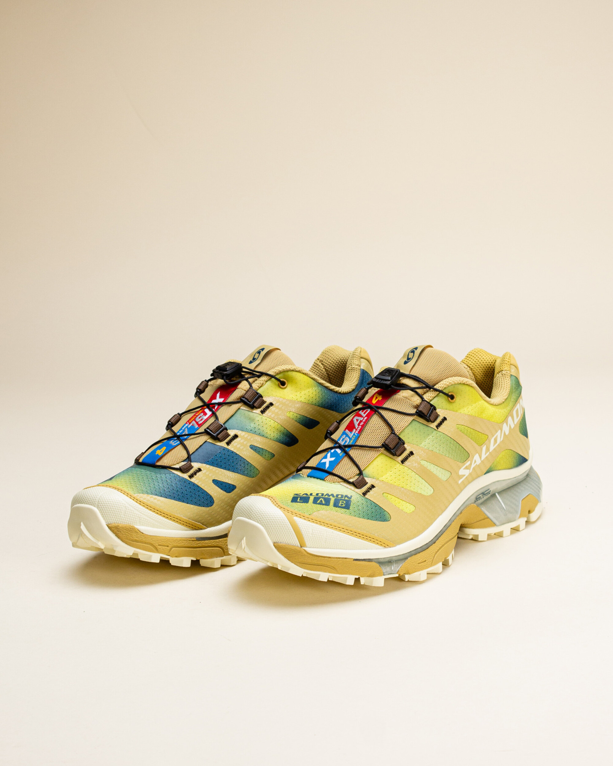 Salomon XT-4 OG Aurora Borealis - Southern Moss / Transparent Yellow / Deep Dive