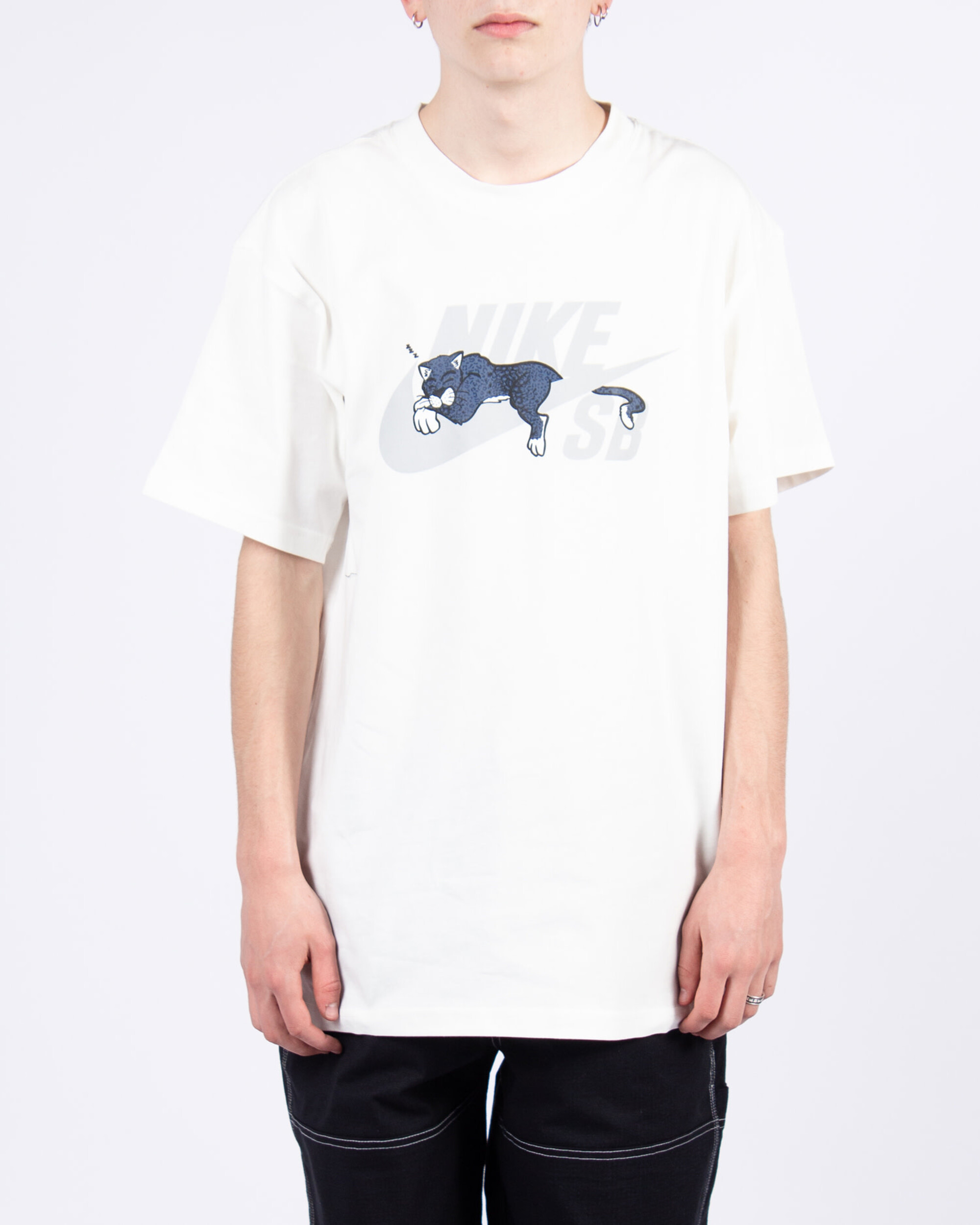 Nike SB Sleeping Panther T-shirt White