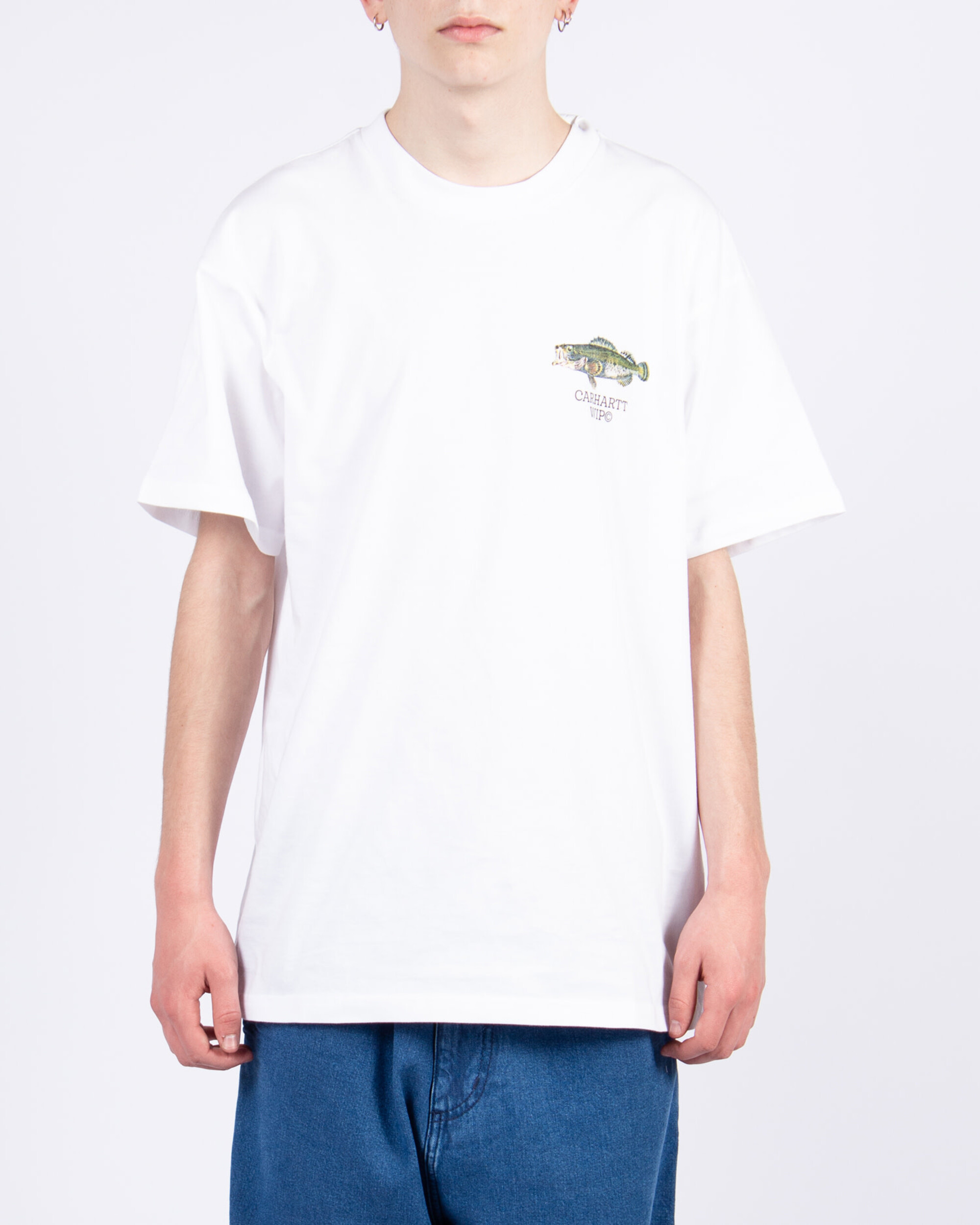 Carhartt WIP Fish T-Shirt White