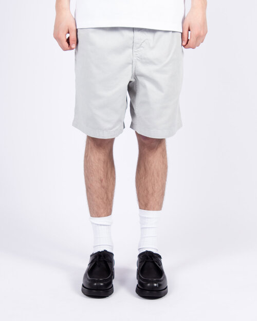 Carhartt WIP Carhartt WIP Flint Short 100% Cotton - Sonic Silver Garment Dyed