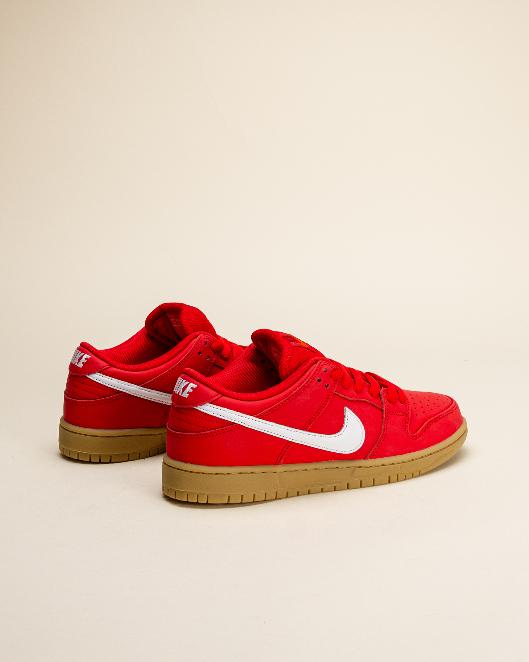 Nike SB Dunk Low Pro ISO University Red/White-University Red