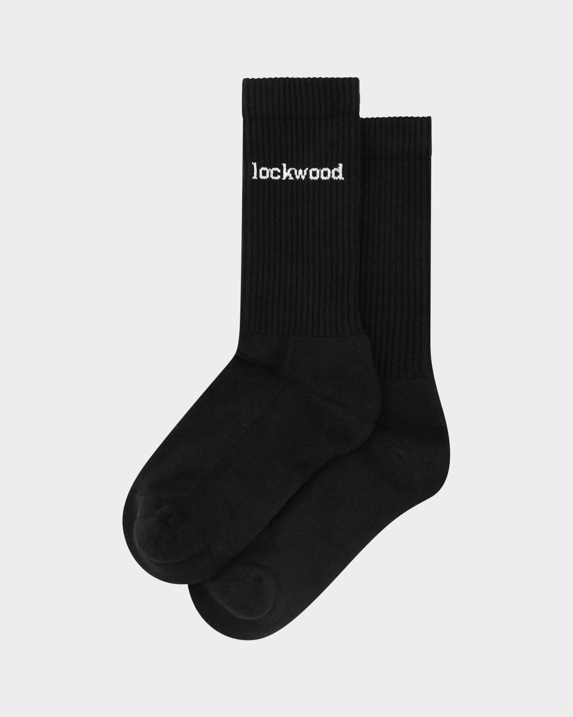 Lockwood 3-Pack For Daily Use Socks - Black